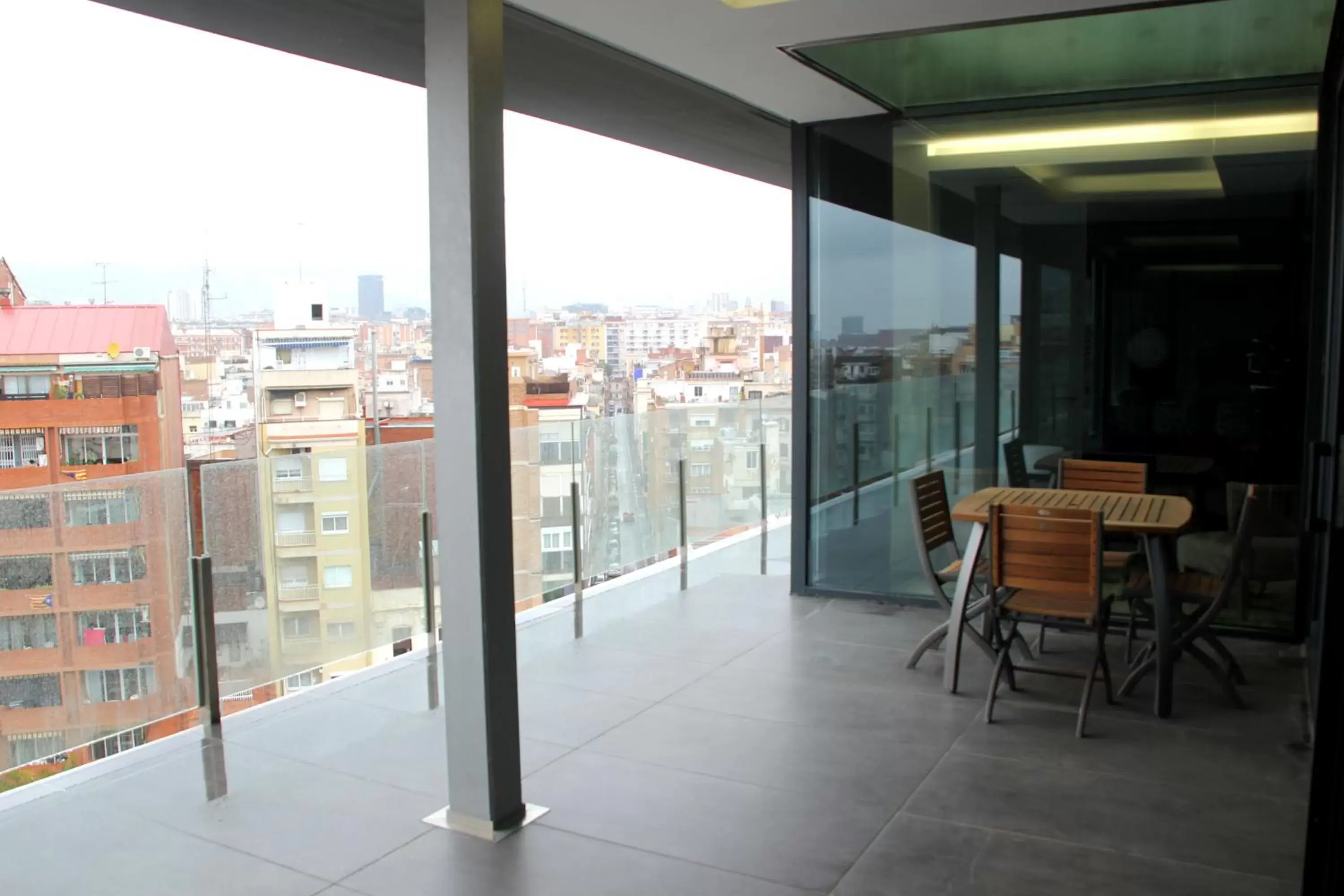 Balcony/Terrace in Cosmo Apartments Sants