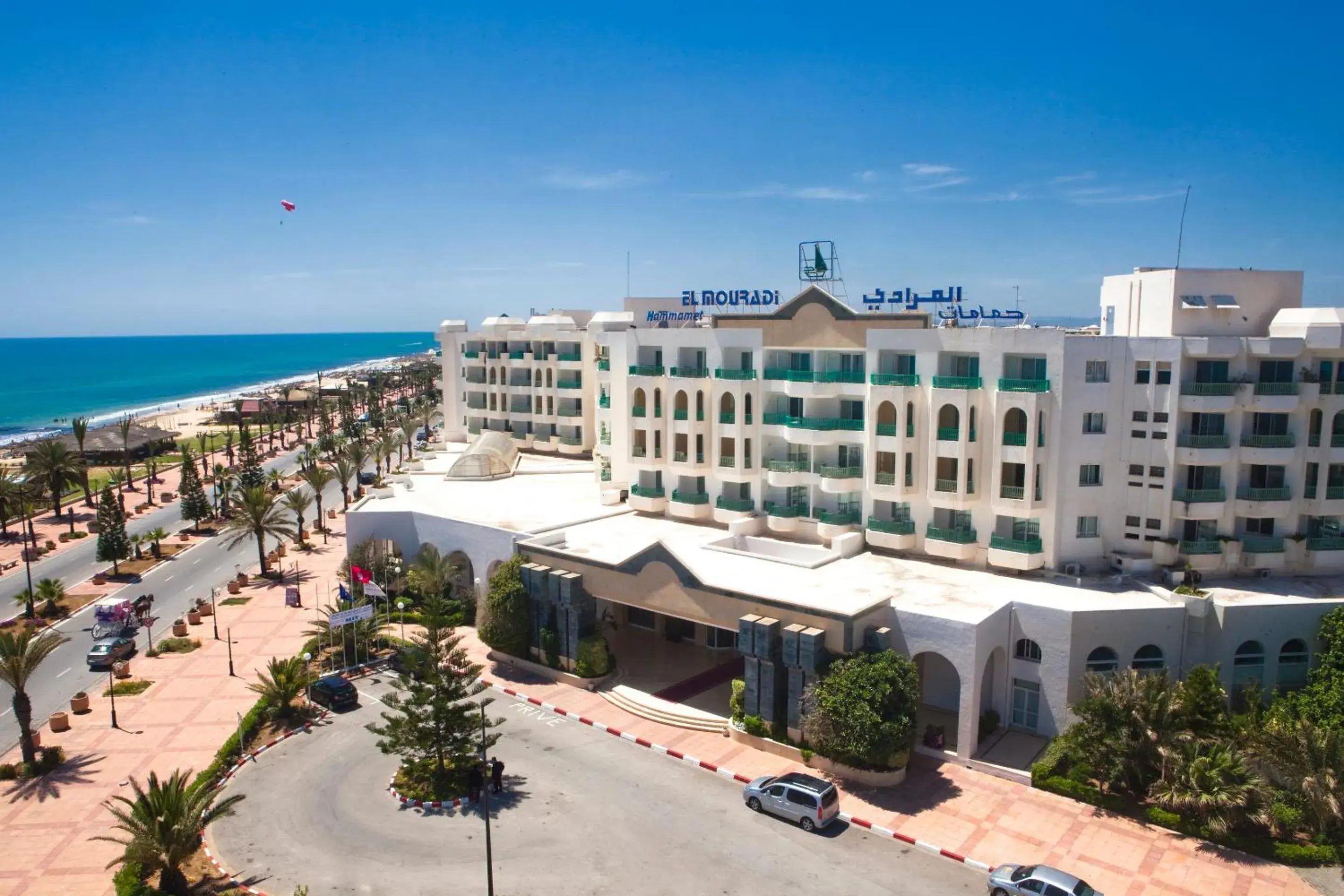 Bird's eye view in El Mouradi Hammamet