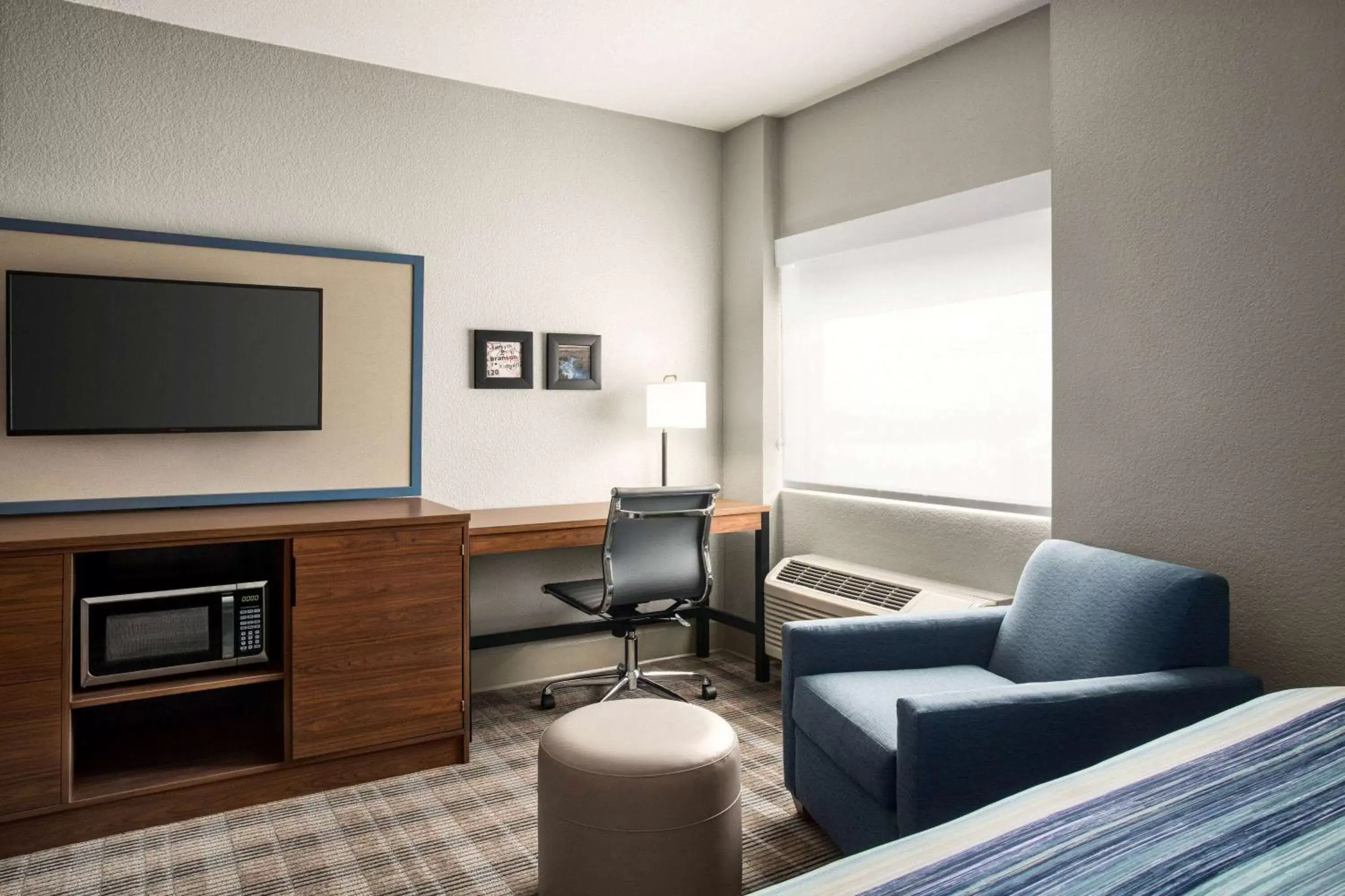 TV and multimedia, Seating Area in AmericInn by Wyndham Branson & Conference Center