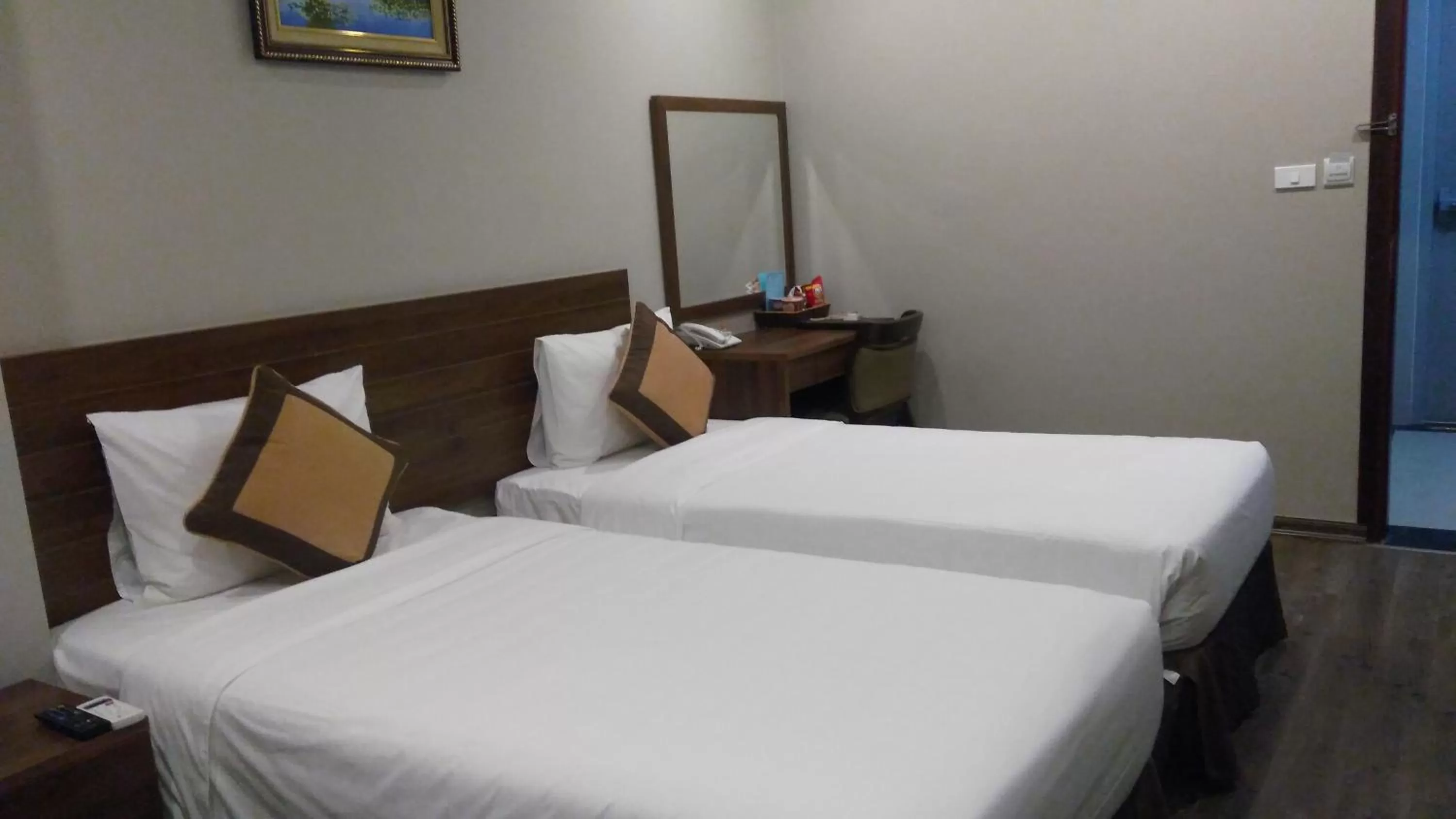 Bed in Victor Hanoi Hotel