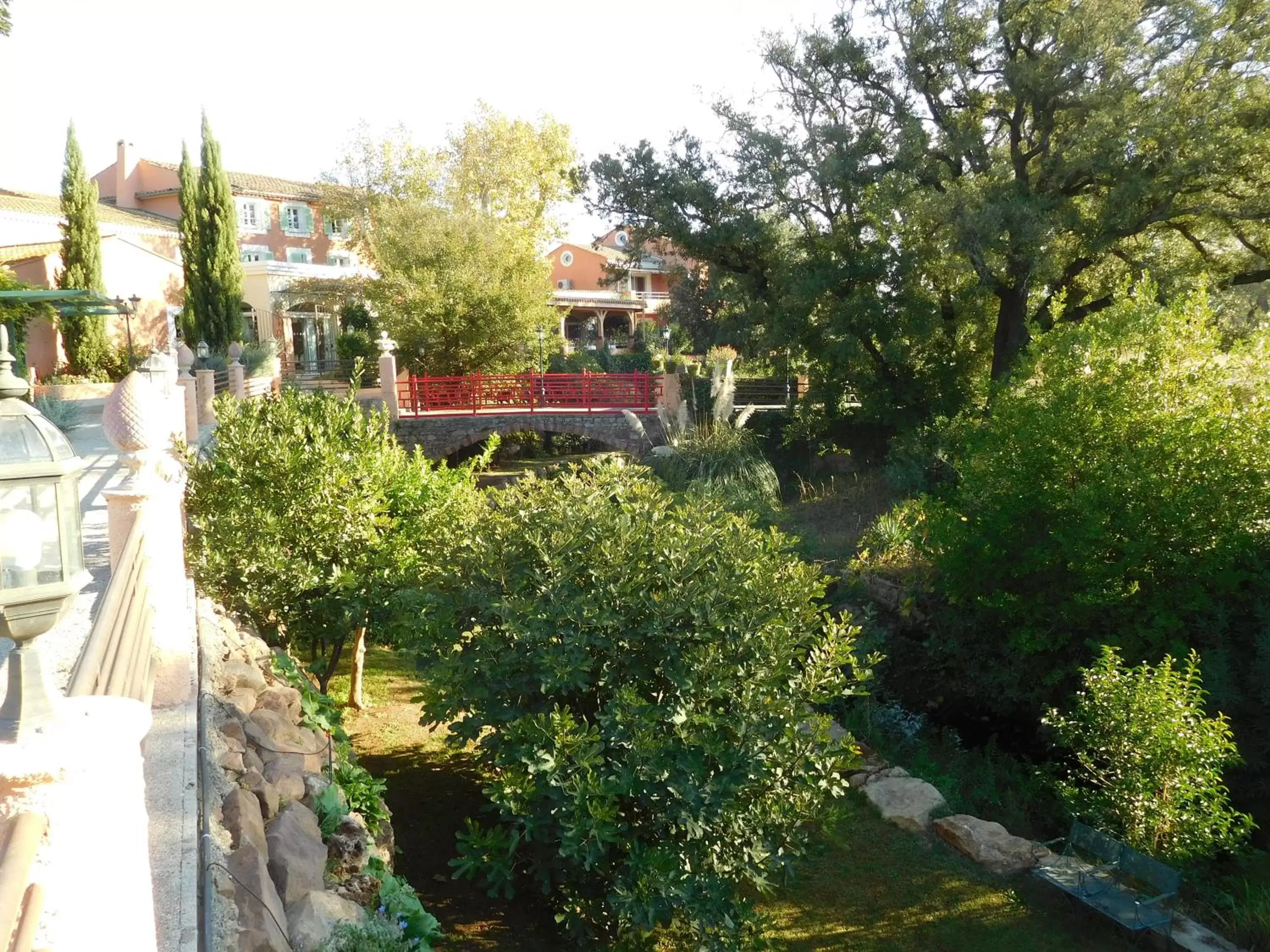 Garden in Le Mas du Lingousto