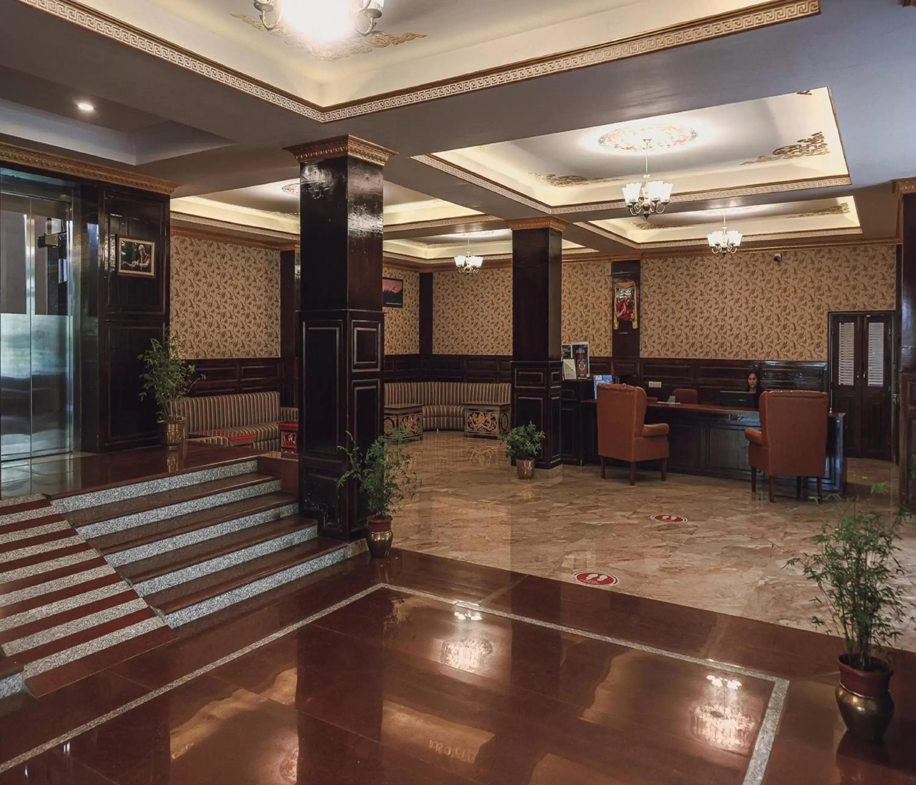 Lobby or reception in Sinclairs Gangtok