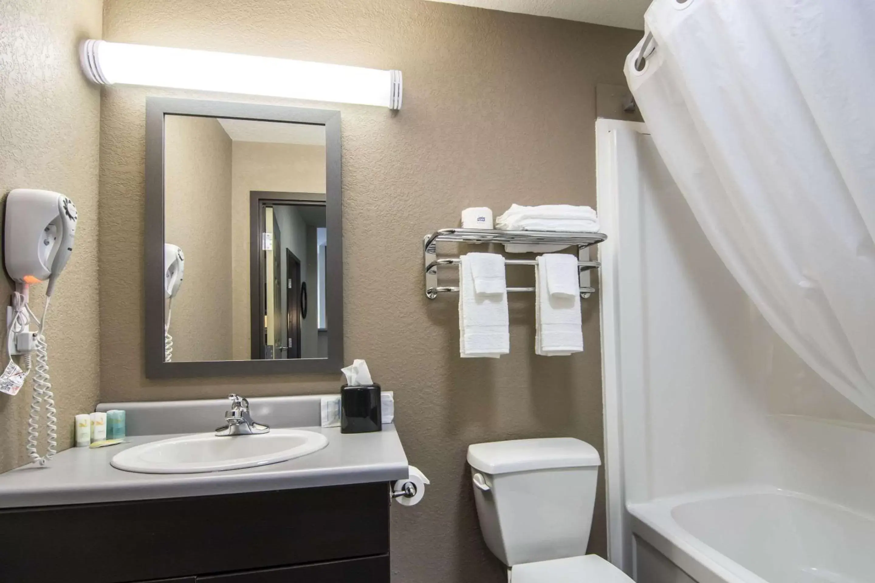 Bathroom in Quality Inn & Suites Thompson