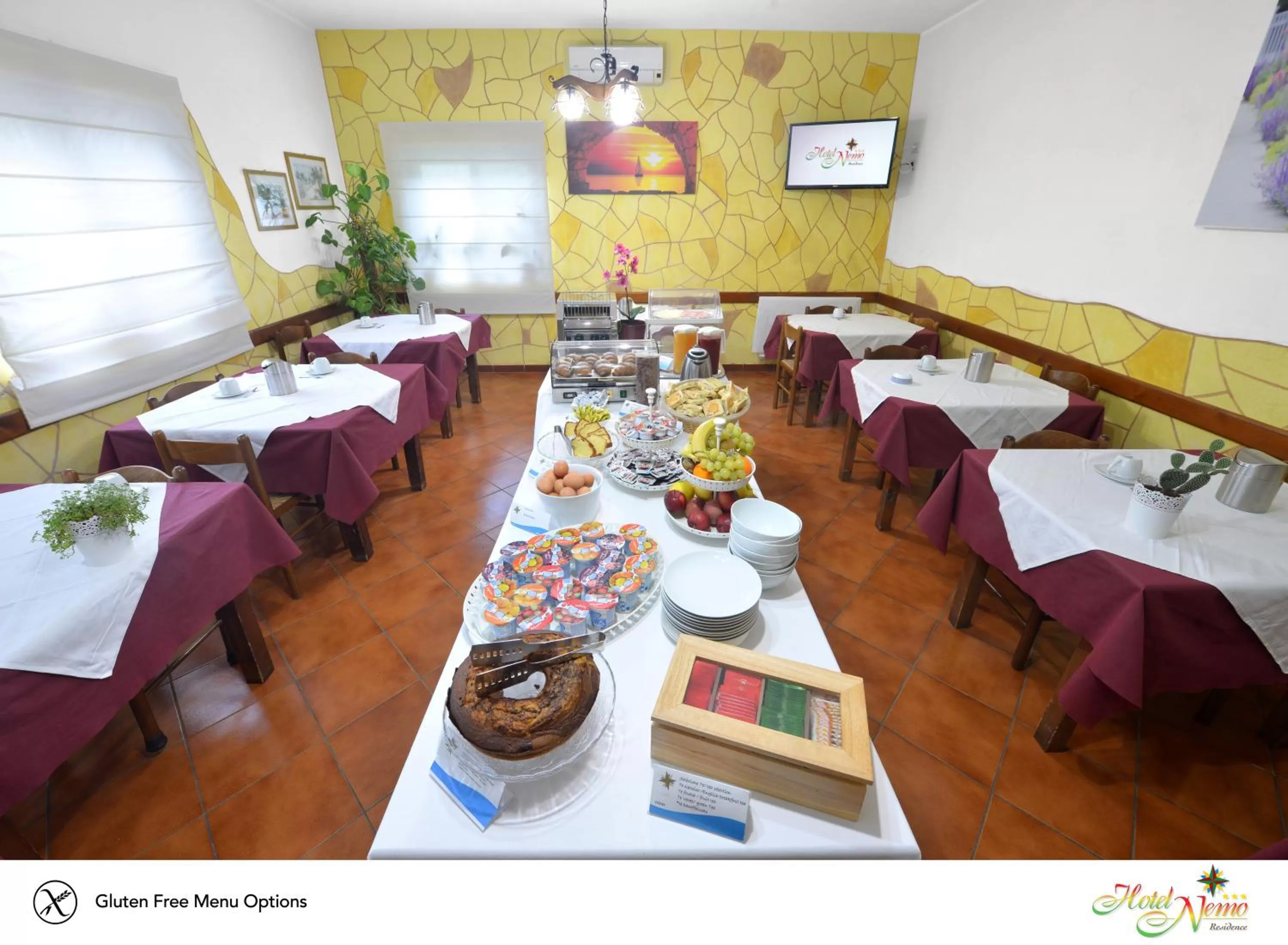 Restaurant/places to eat in Hotel Residence Nemo