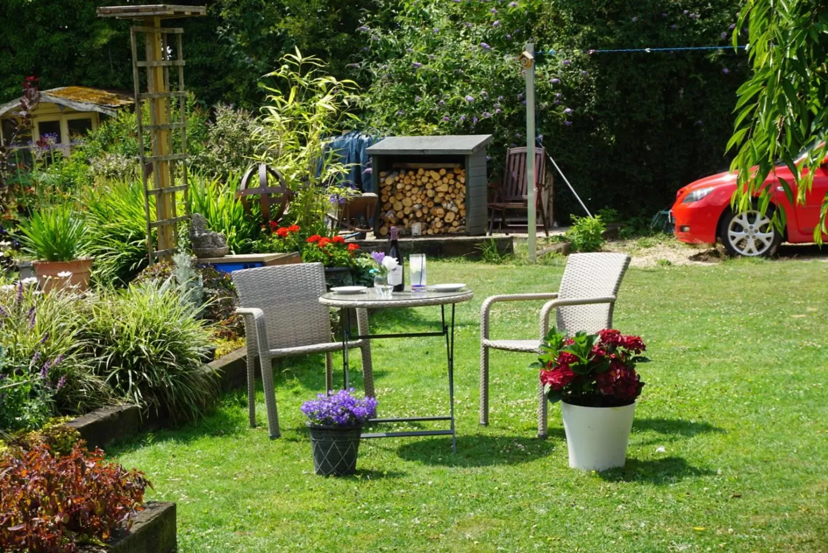 Garden in West View Lodge