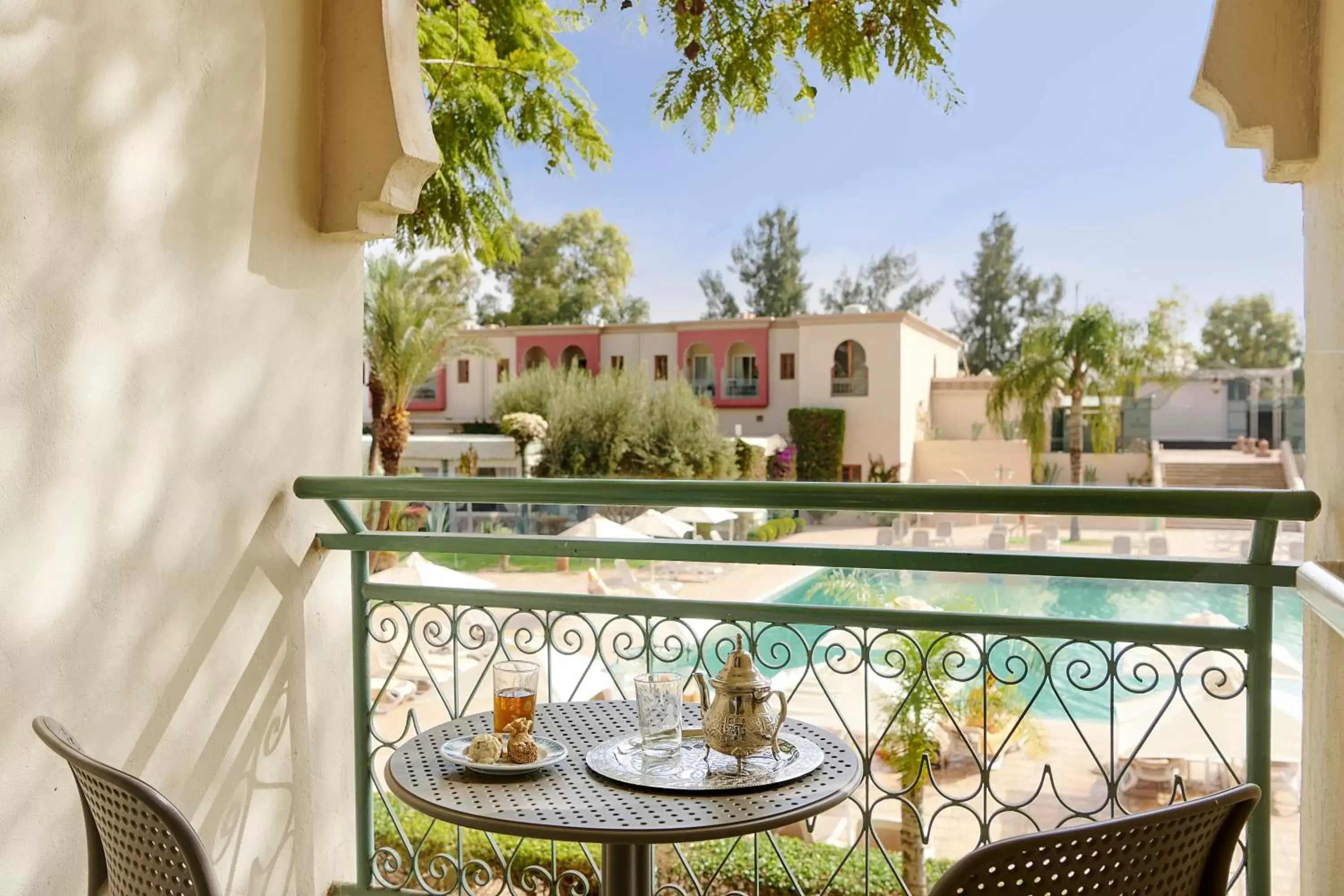 Balcony/Terrace in Iberostar Club Palmeraie Marrakech All Inclusive