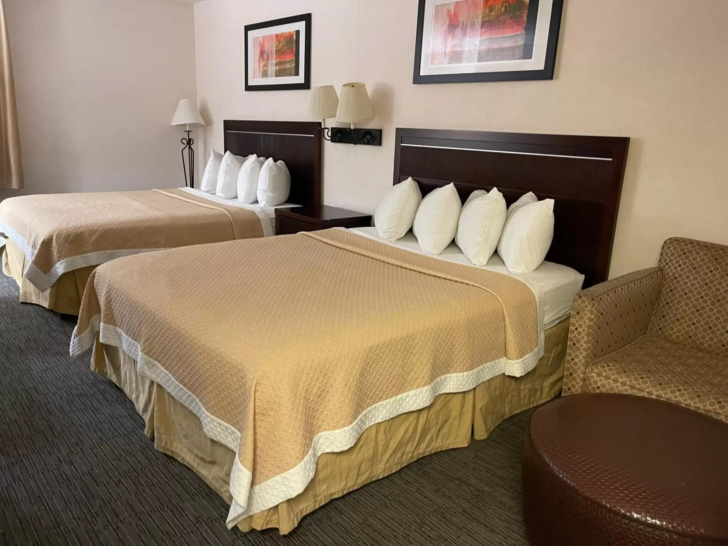 Bed in Days Inn & Suites by Wyndham Denver International Airport