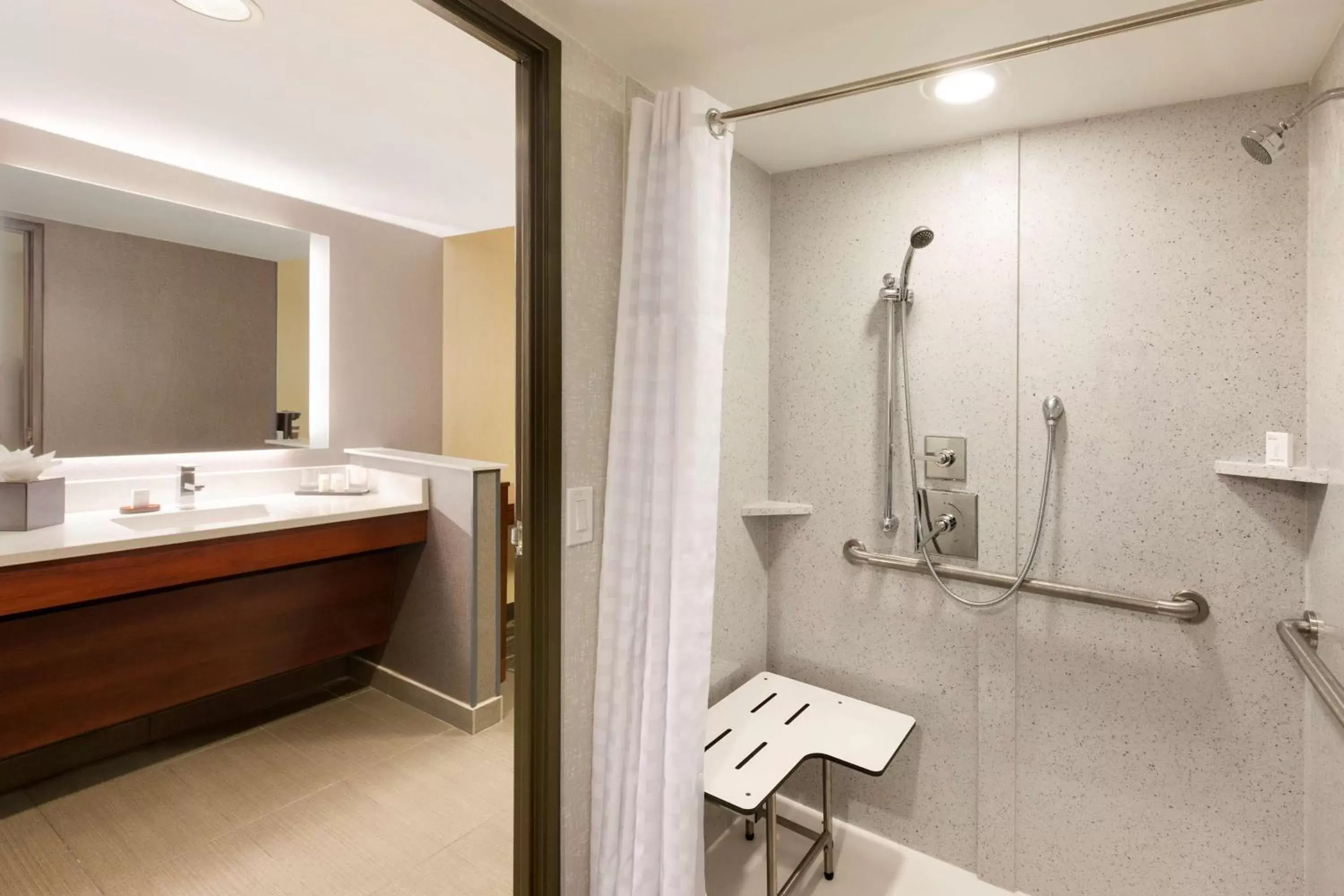 Bathroom in Embassy Suites by Hilton Atlanta Airport