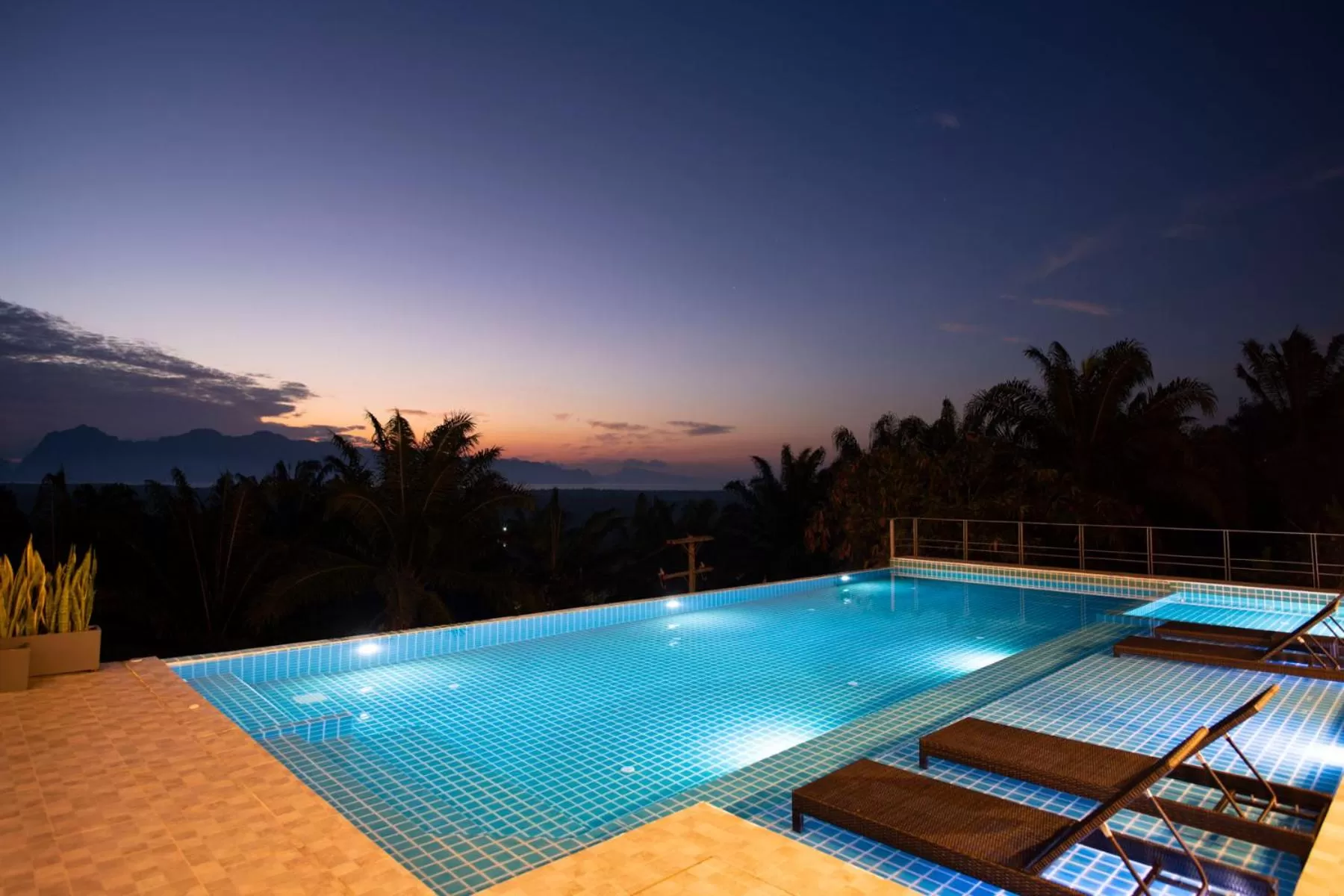 Natural landscape in Ao Luek Panoramic Pool-SHA Plus