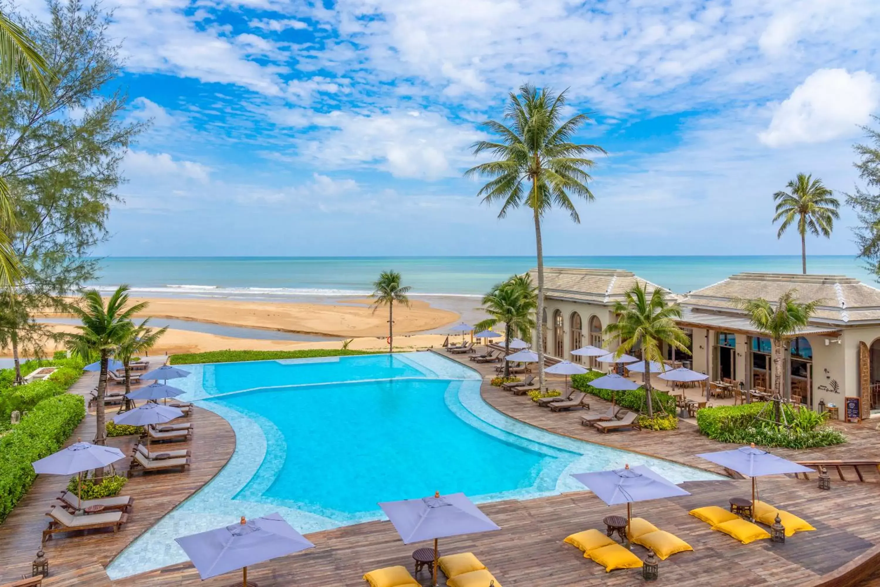 Beach, Pool View in Devasom Khao Lak Beach Resort & Villas