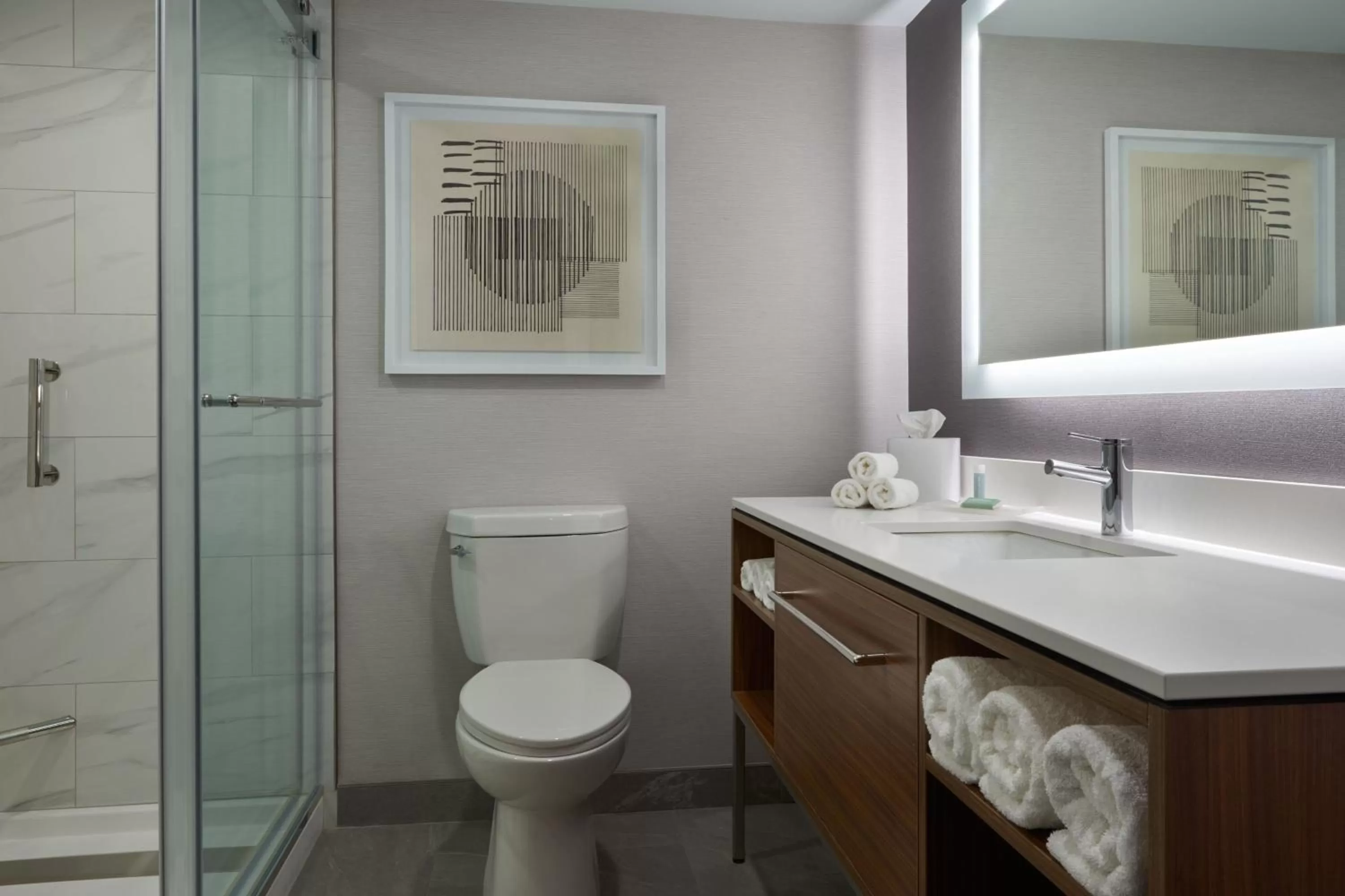 Bathroom in Courtyard by Marriott Kitchener