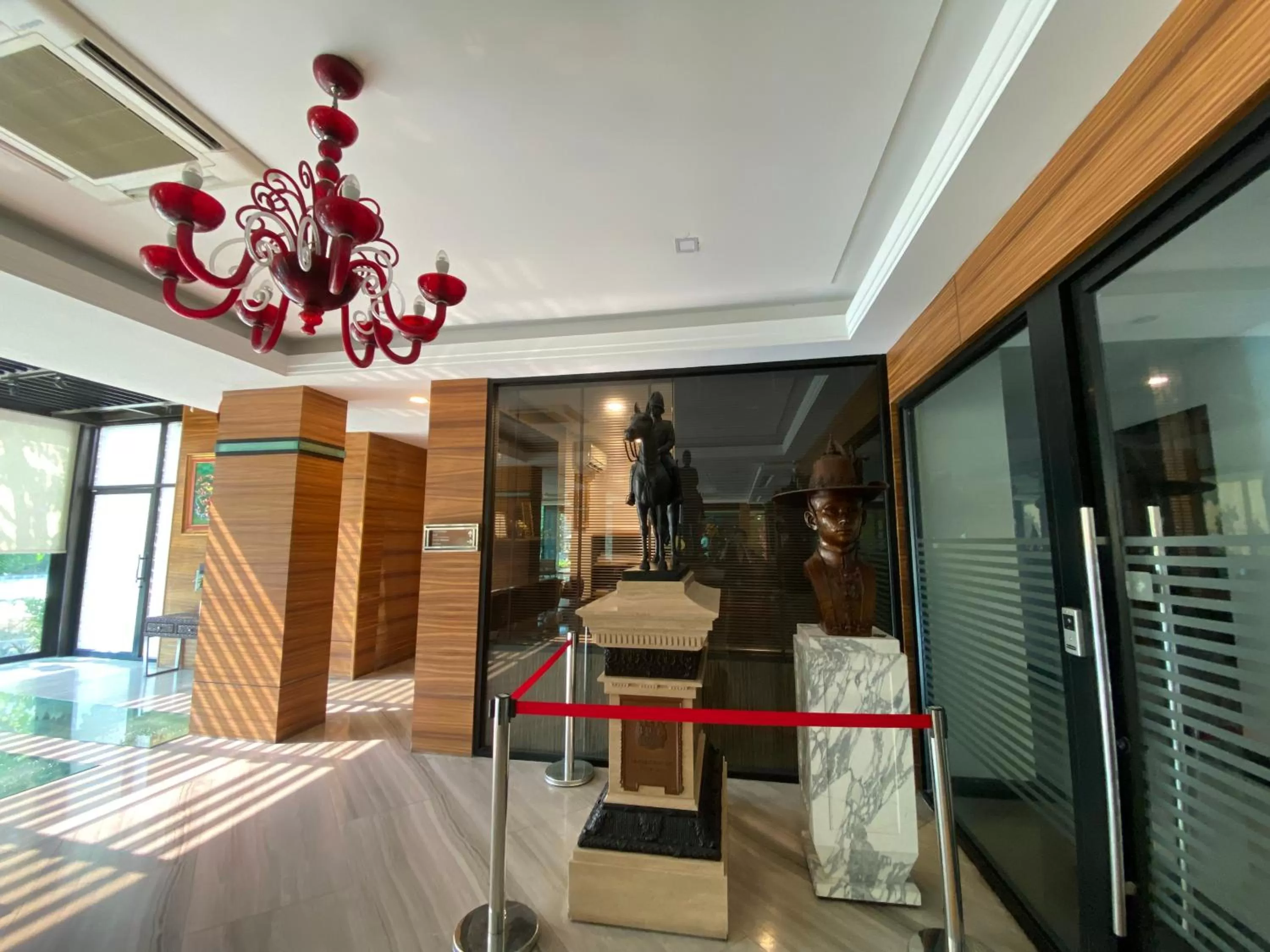 Decorative detail in Le Vernissage by Goad Avadhess Hospitality