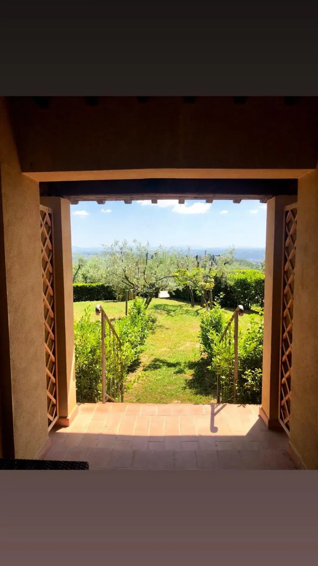 Garden view in Hotel Villa San Giorgio