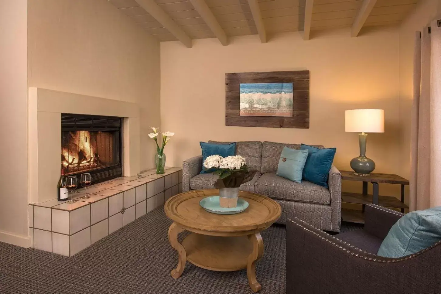 Living room, Seating Area in Carmel Country Inn