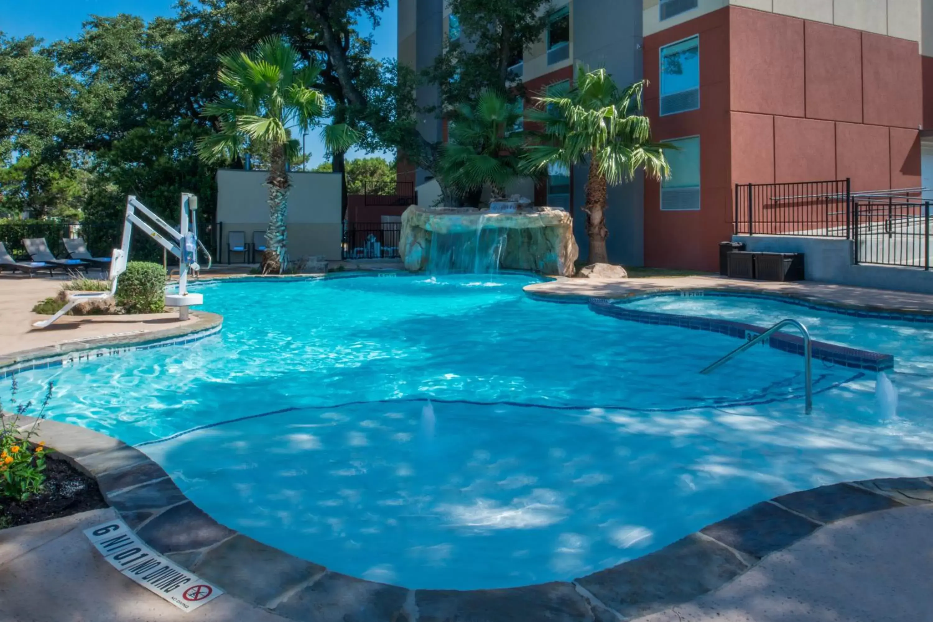 Swimming Pool in Holiday Inn Express & Suites San Antonio Medical Center North, an IHG Hotel