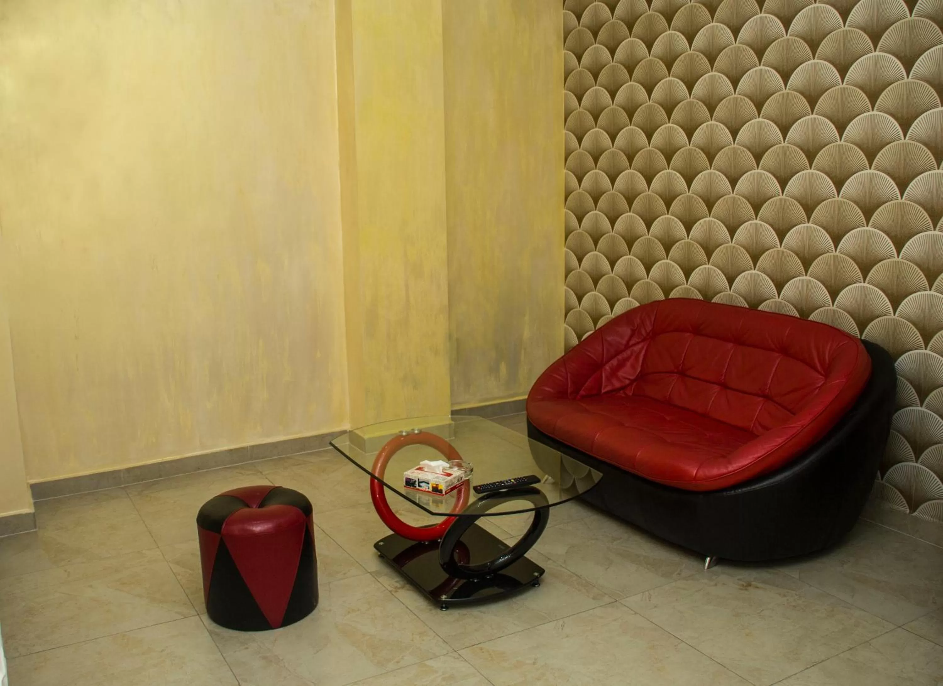 Living room in Mirage Hotel