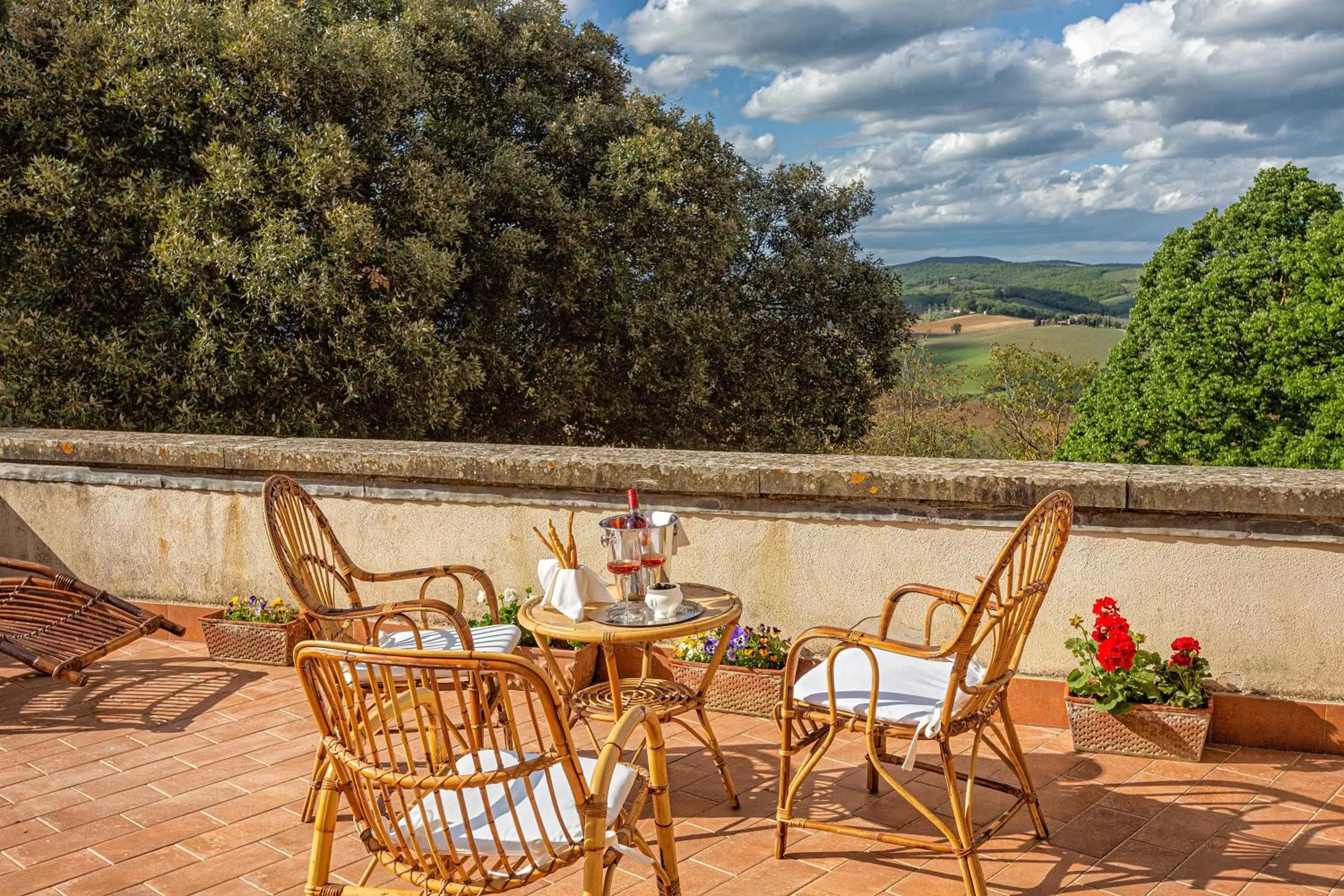Natural landscape in Borgo La Torre alle Tolfe