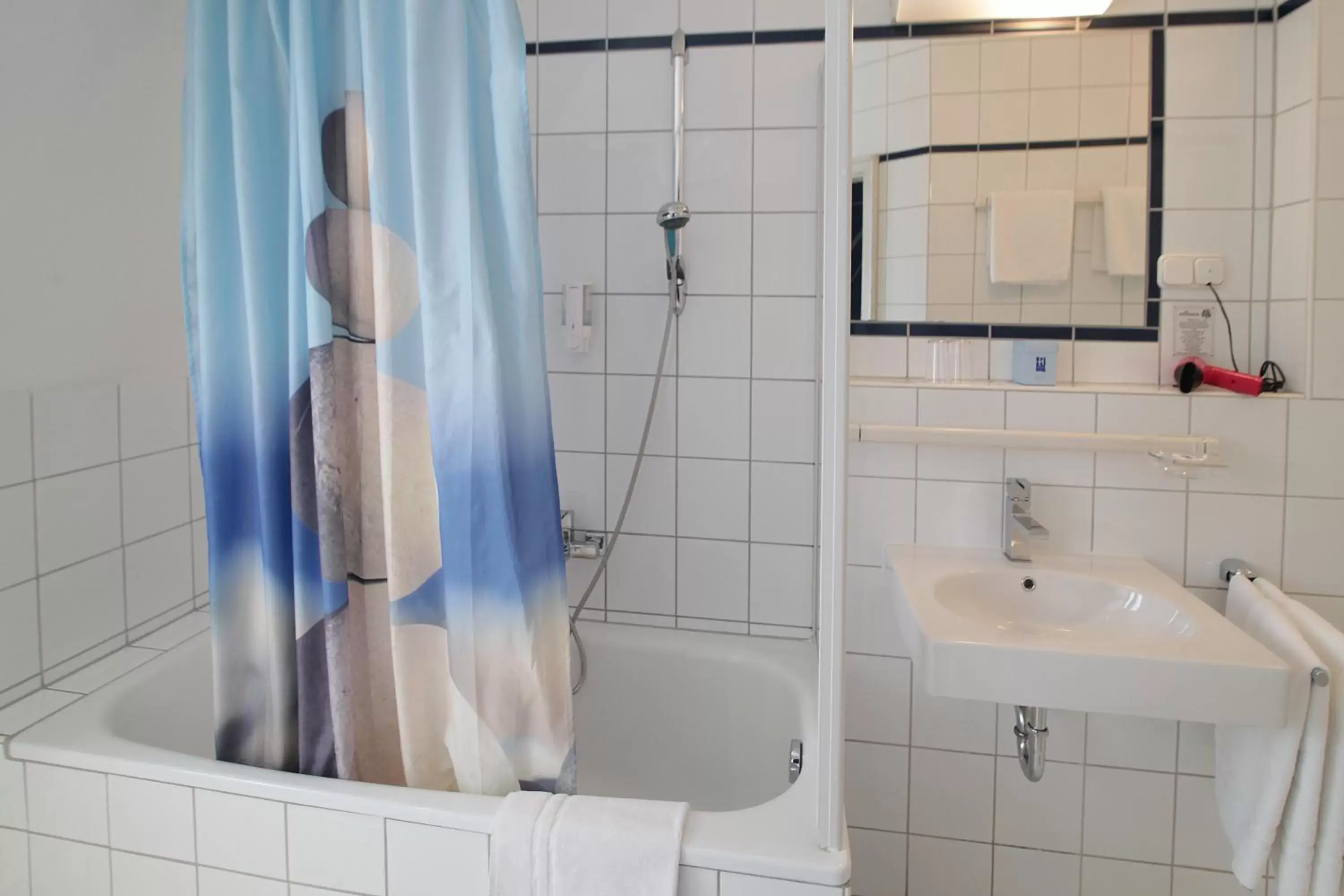 Shower, Bathroom in Art-Hotel Erlangen