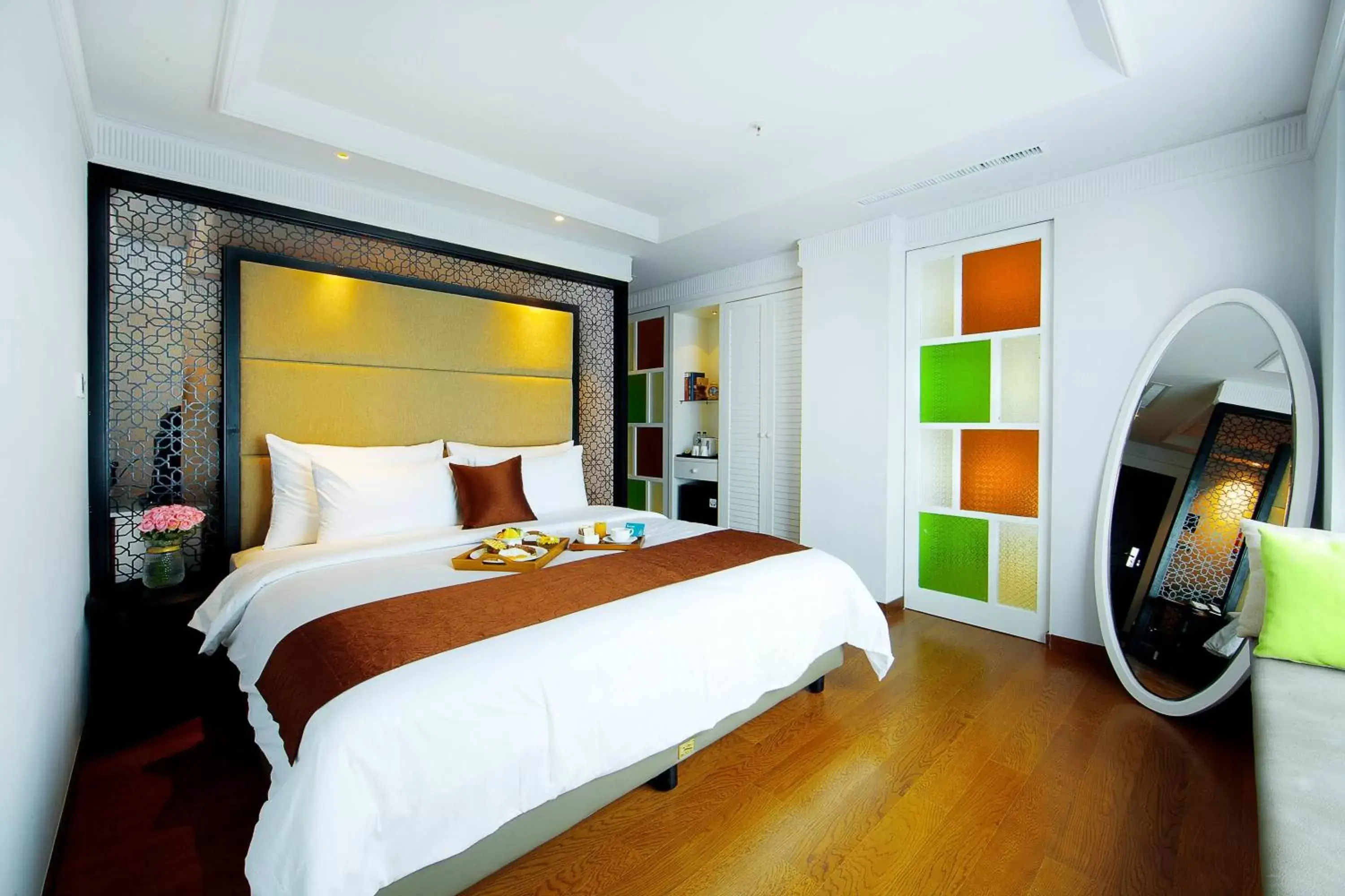 Bedroom, Bed in De Paviljoen Bandung