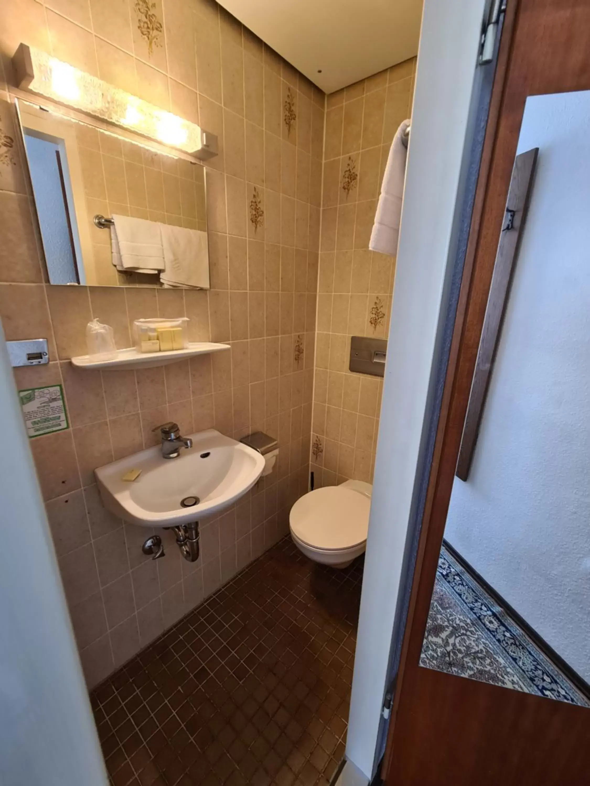 Bathroom in Hotel & Restaurant Krone