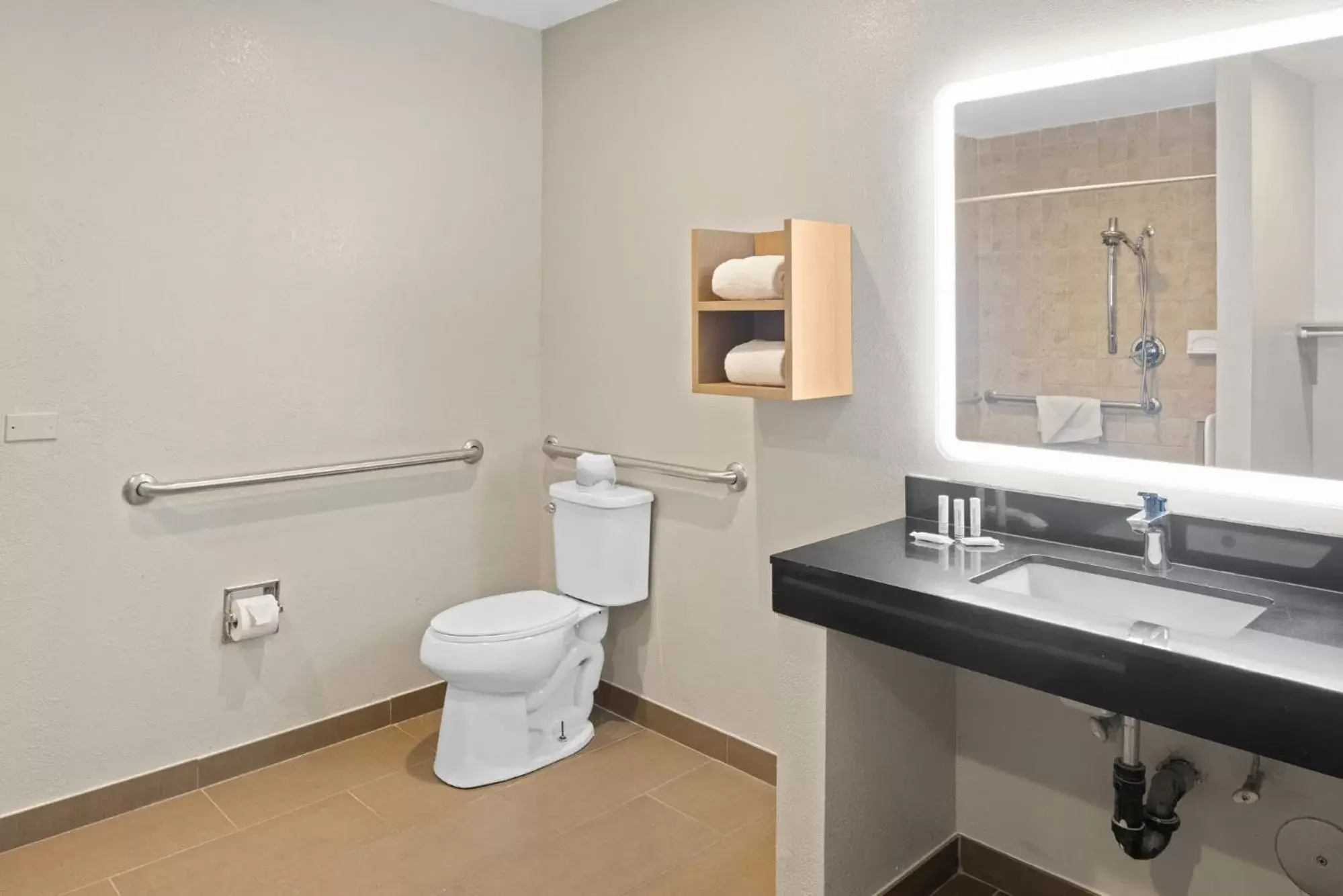 Bathroom in Days Inn by Wyndham San Diego-East/El Cajon