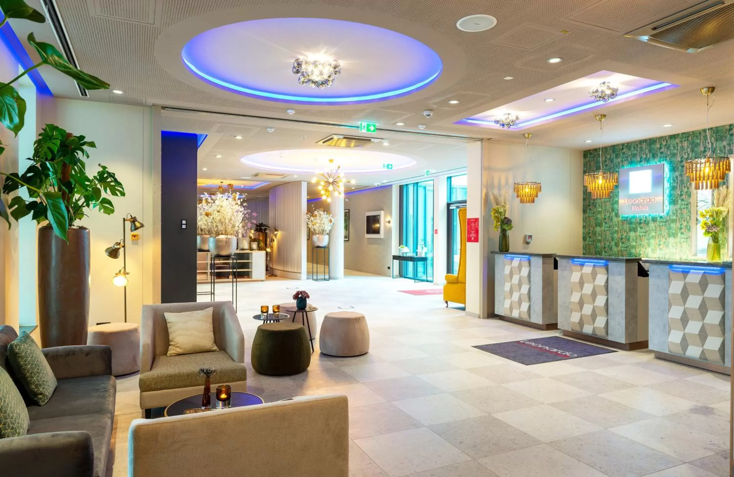 Lobby or reception, Lobby/Reception in Leonardo Hotel Augsburg