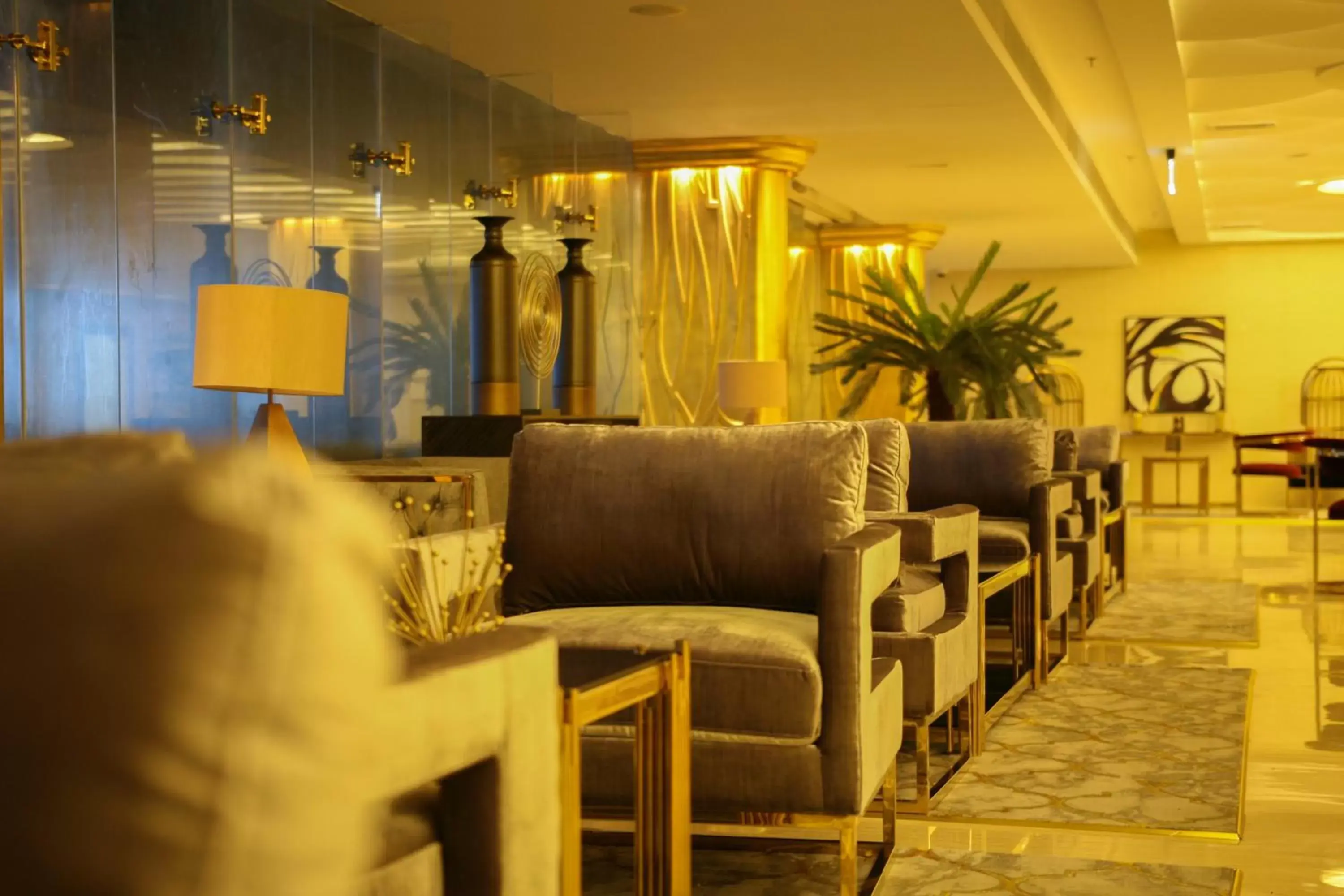 Lobby or reception, Seating Area in Mirage Bab Al Bahr Beach Hotel