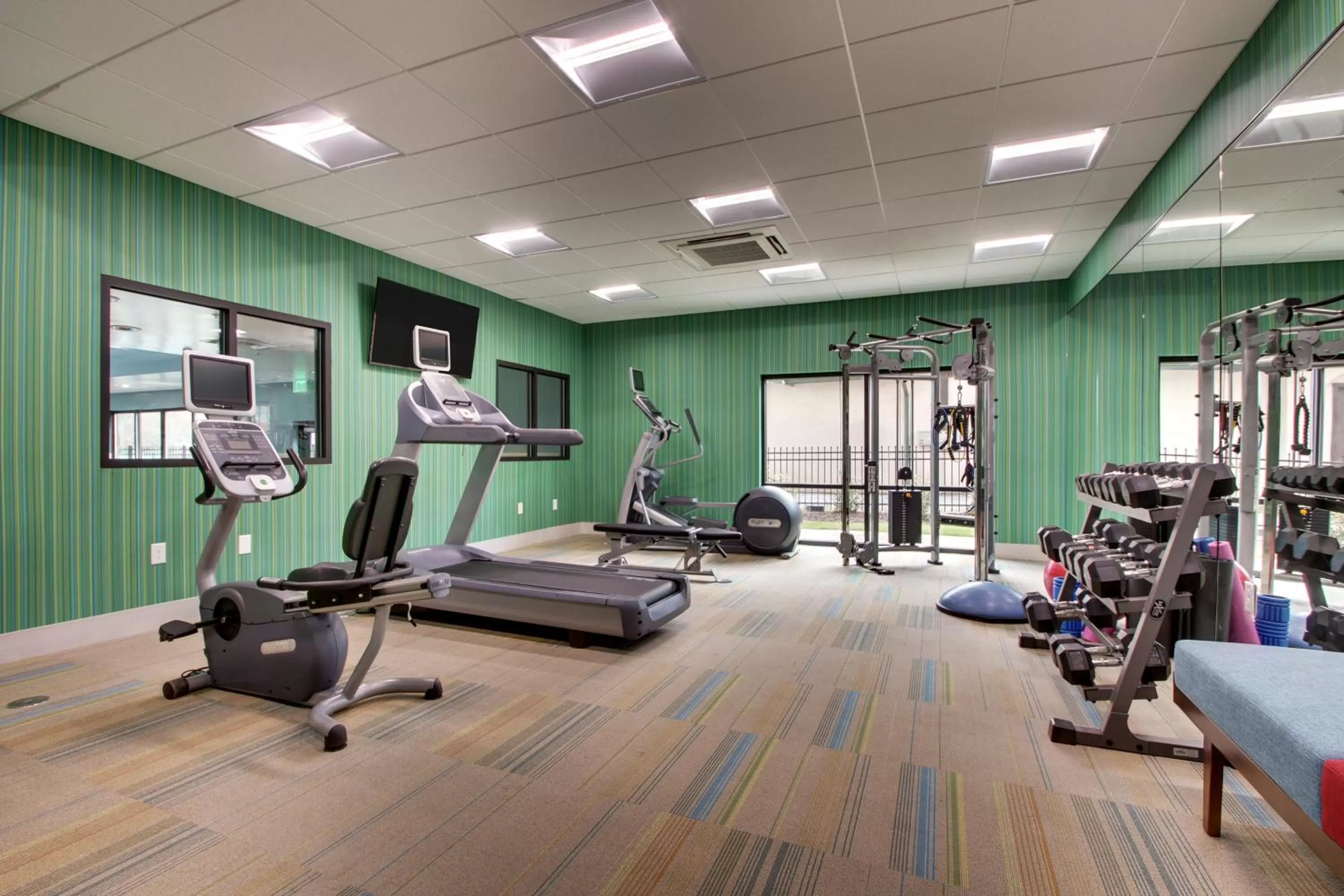 Fitness centre/facilities in Holiday Inn Express & Suites Helen by IHG