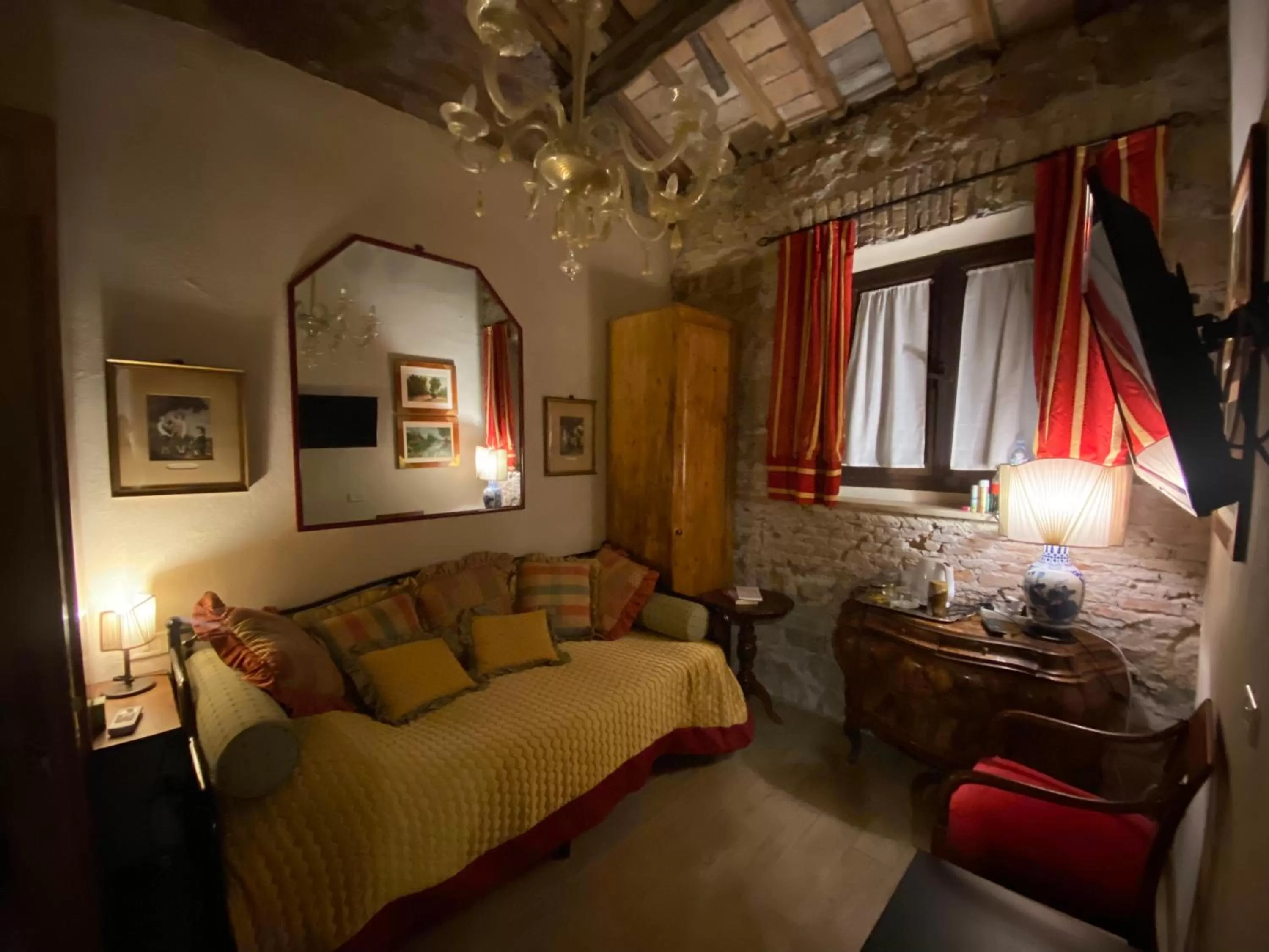 Bedroom, Seating Area in Bed and Breakfast St. Martin