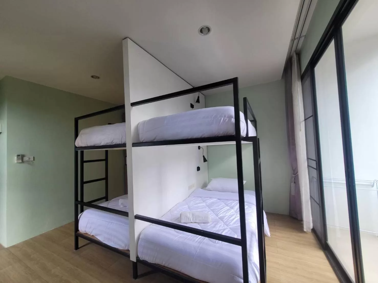 Bed, Bunk Bed in THAI HOTEL CHIANGMAI