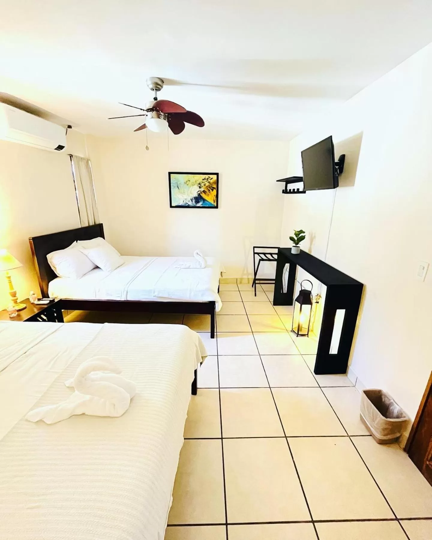 Bed in Hotel La Estación