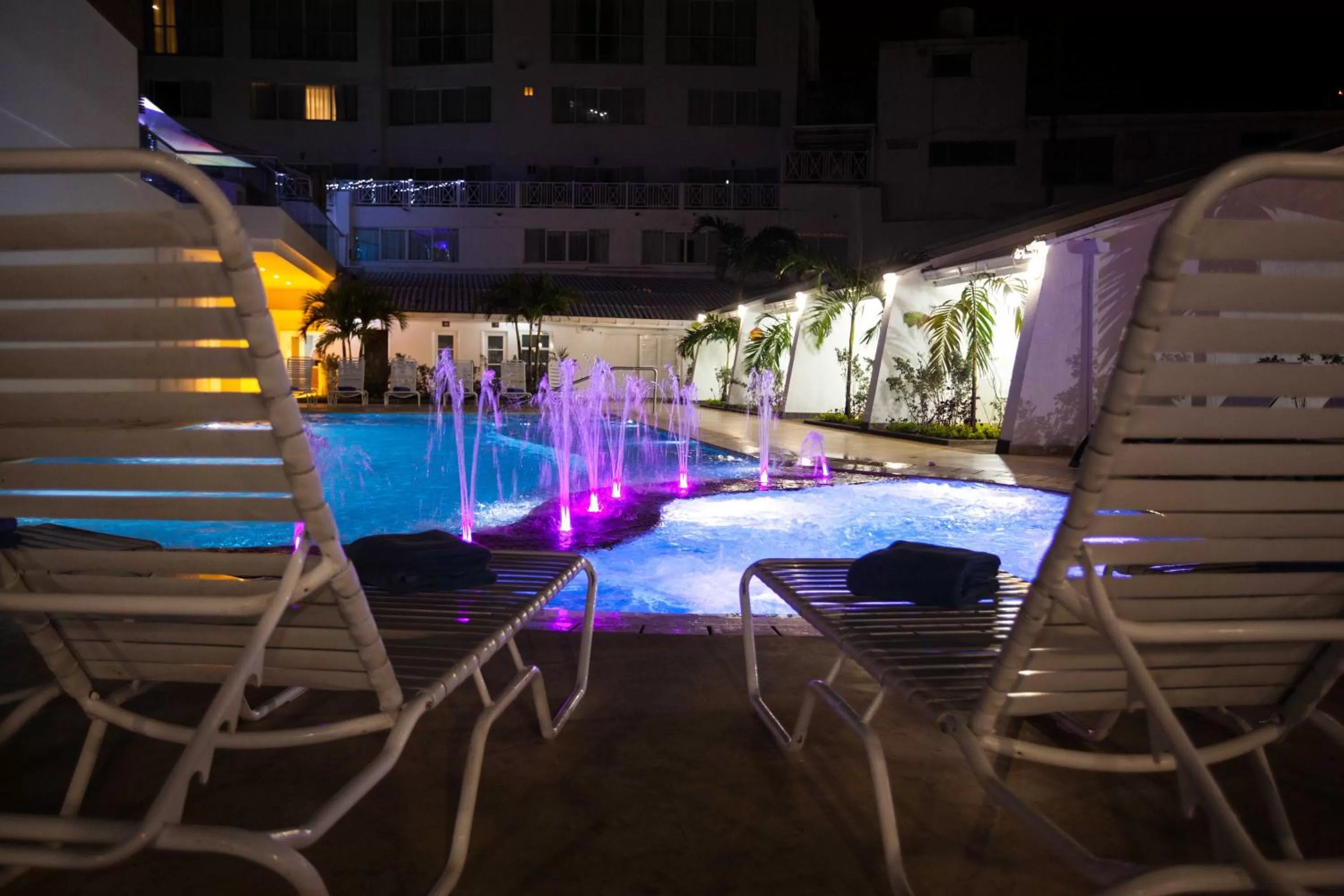 Swimming pool in Hotel Casablanca
