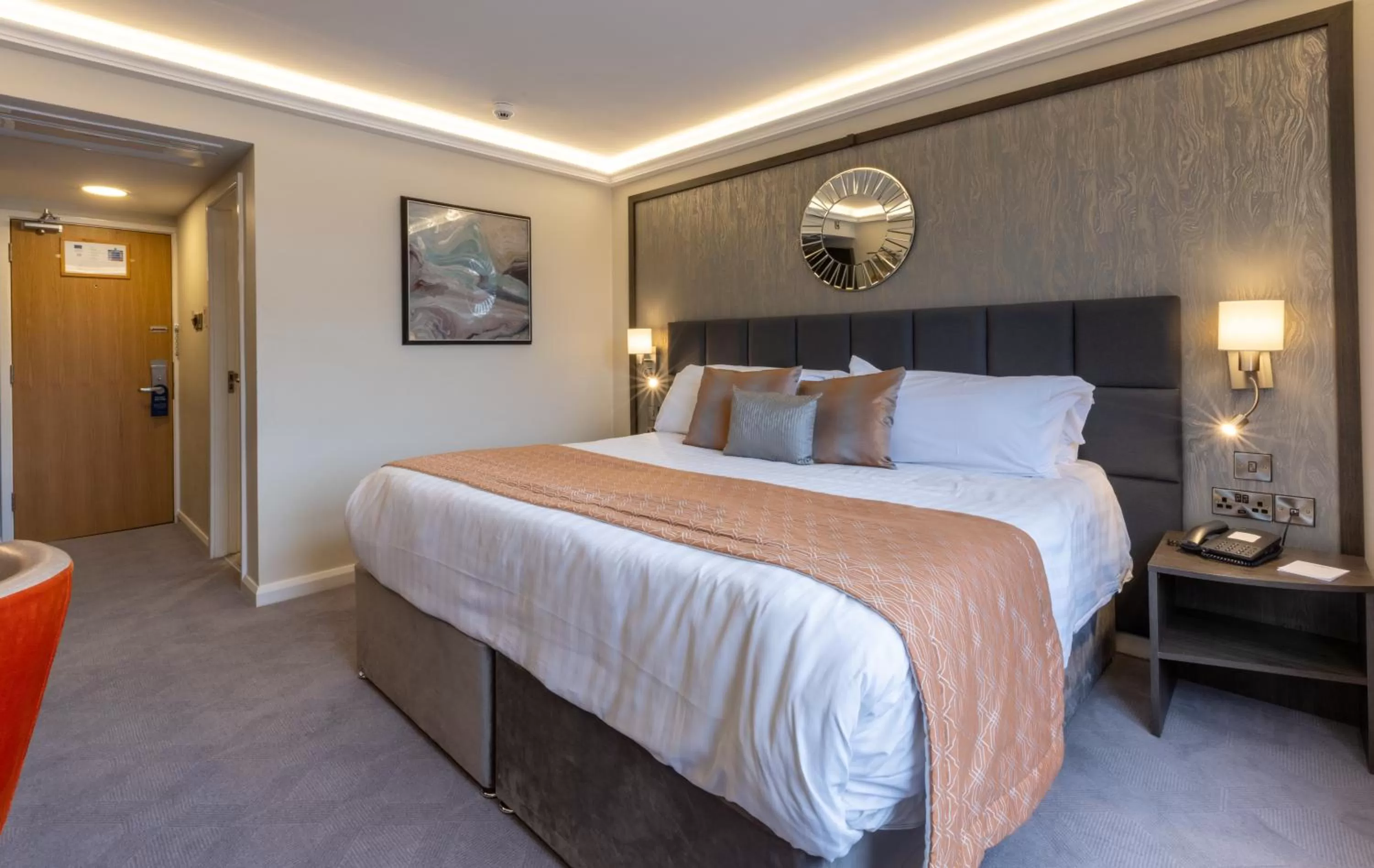 Bed in Park Hall Hotel and Spa Wolverhampton