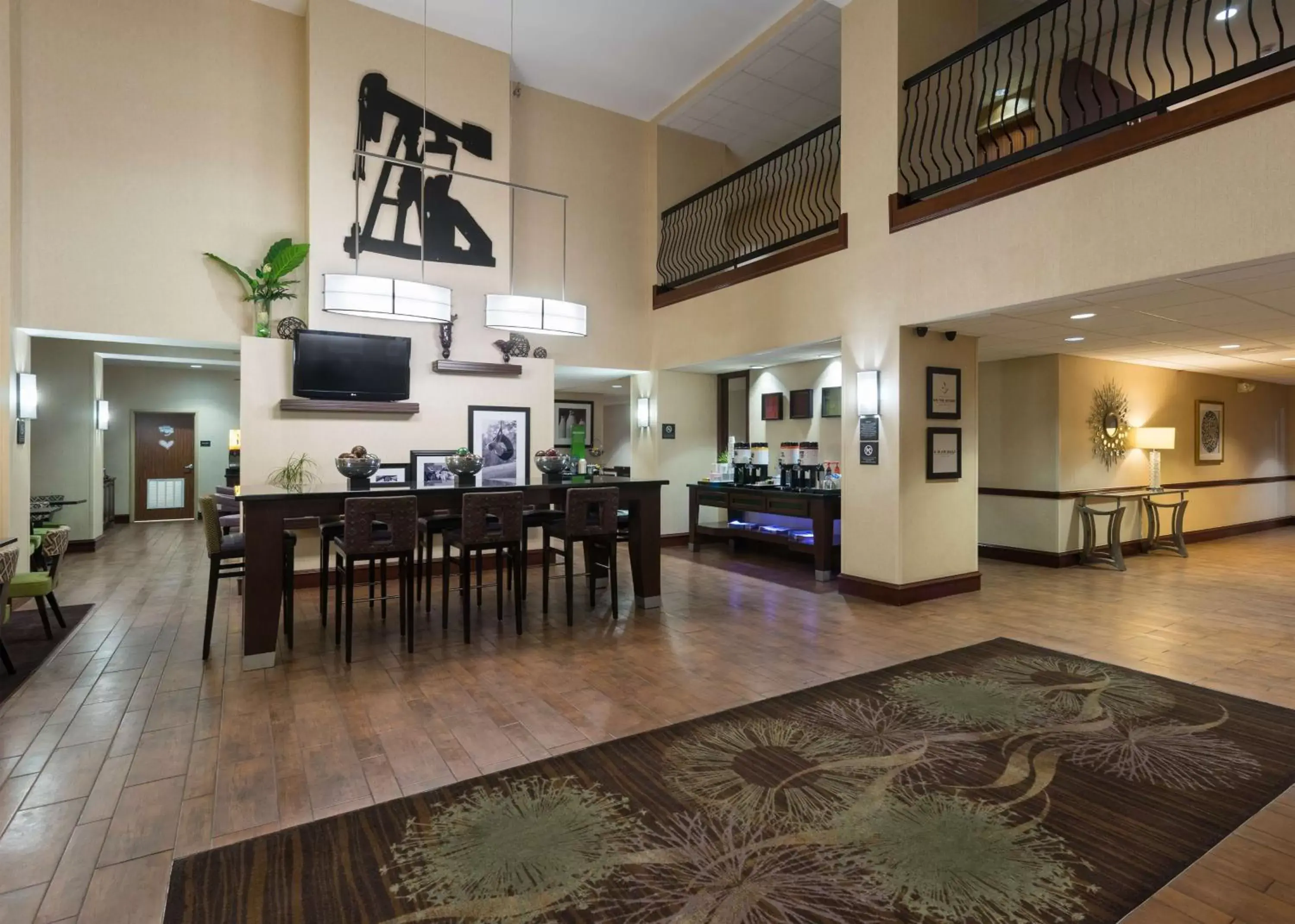 Lobby or reception in Hampton Inn by Hilton Odessa Lobby or reception in Hampton Inn by Hilton Odessa
