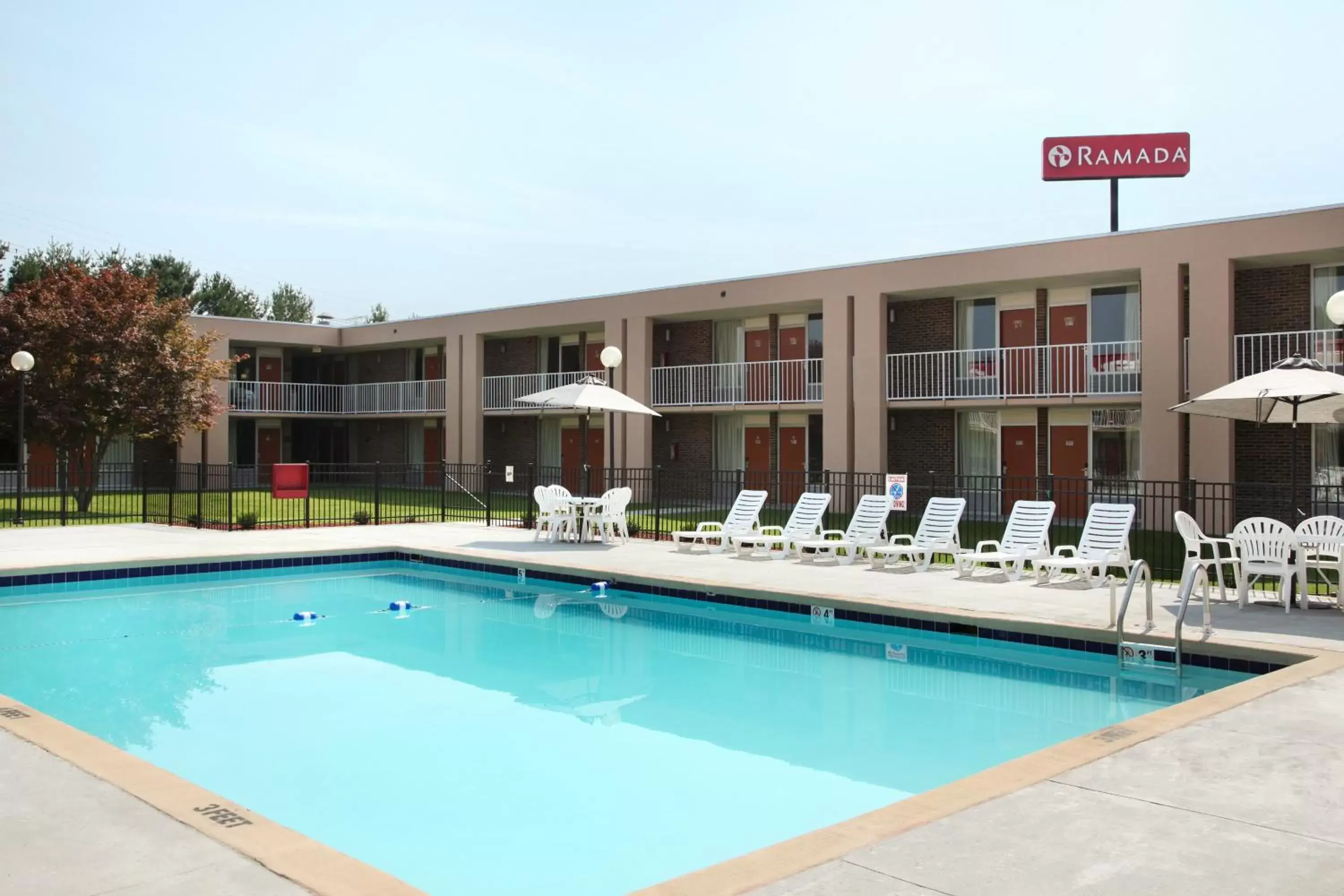 Property building, Swimming Pool in Ramada by Wyndham Wytheville
