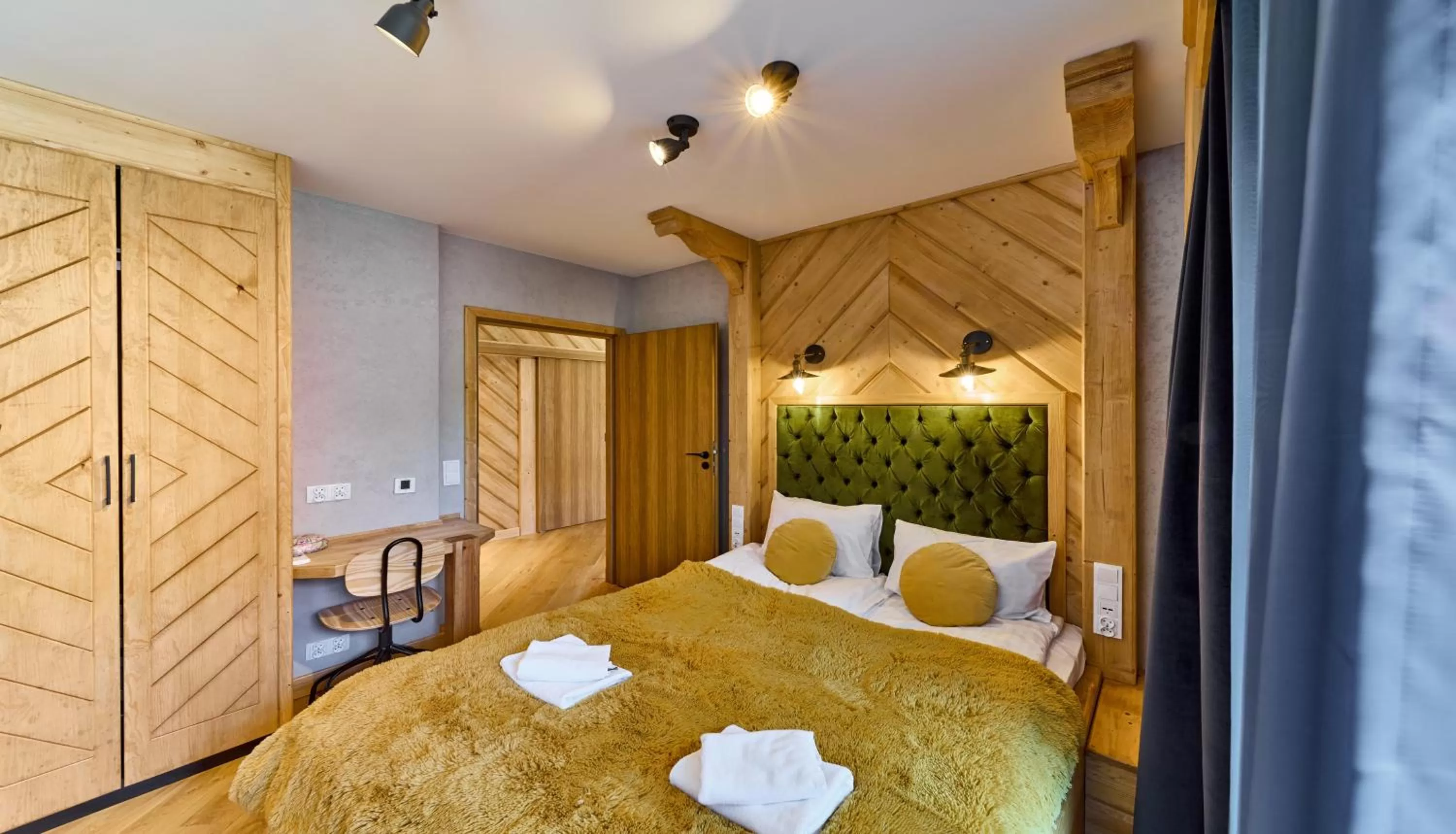 Bed in Aparthotel Giewont