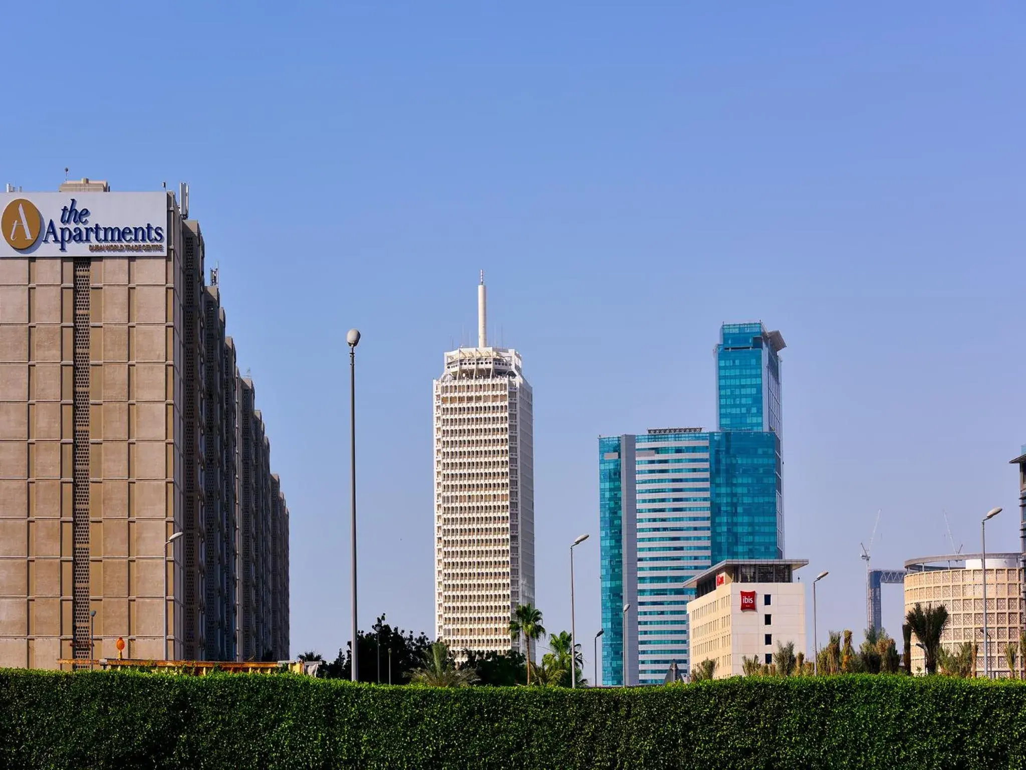 Nearby landmark in The Apartments, Dubai World Trade Centre Hotel Apartments