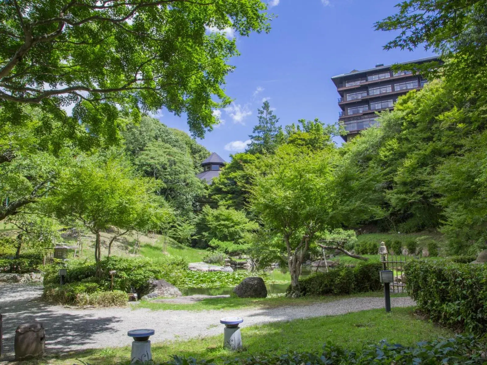 Property building, Garden in Arima Onsen Motoyu Kosenkaku