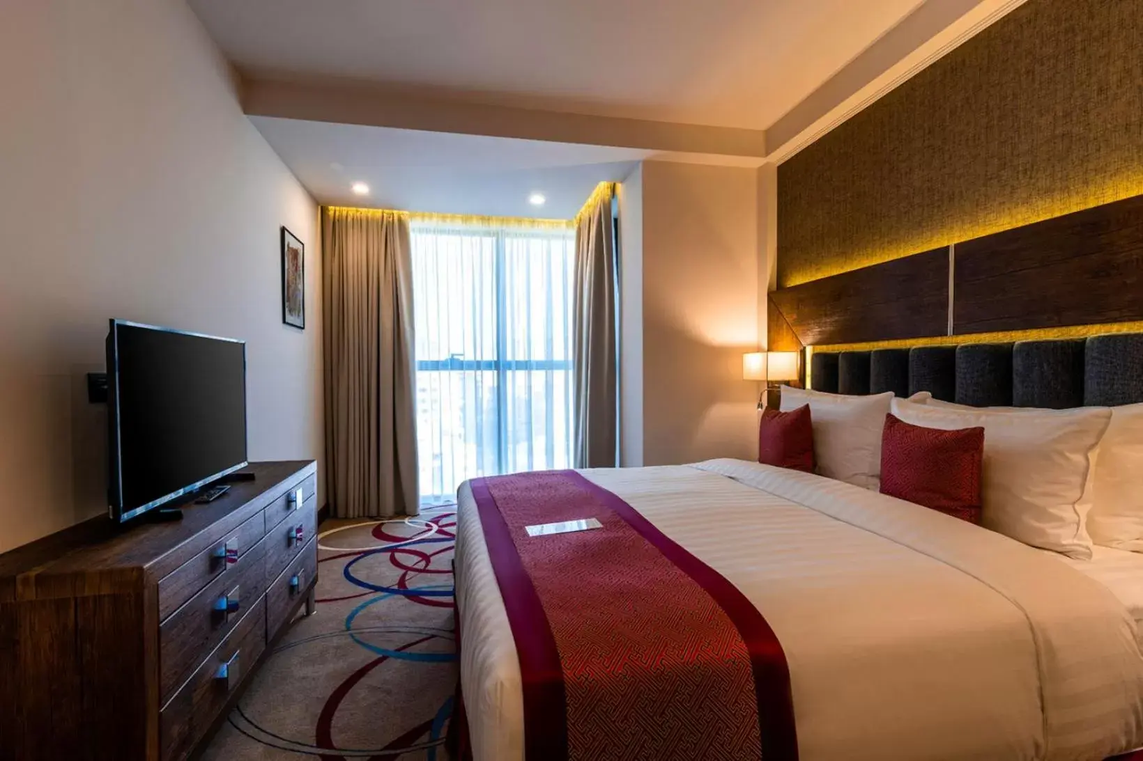 Bed in Ramada Hotel & Suites by Wyndham Yerevan