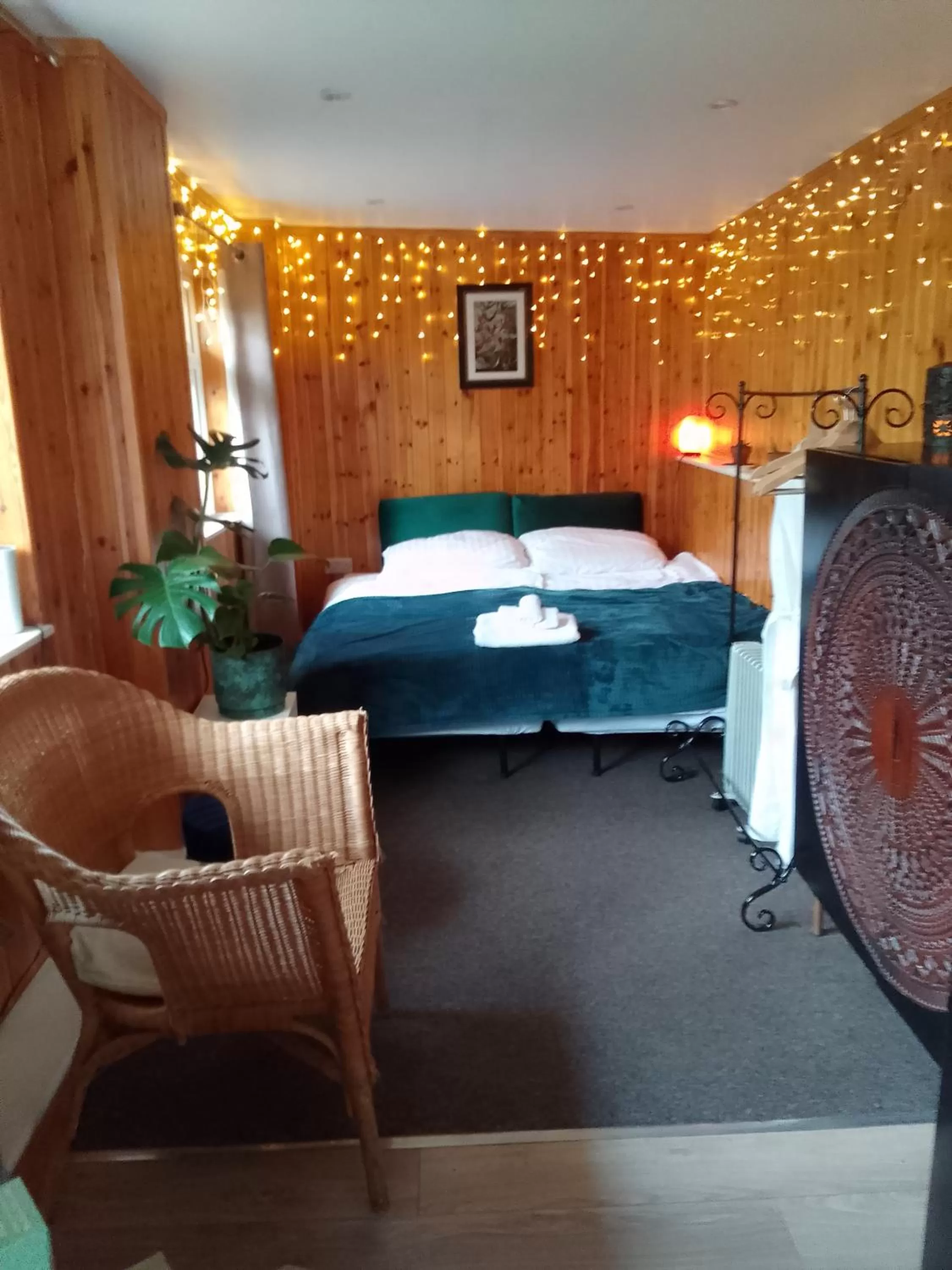 Bed in Pilgrims of the Goddess