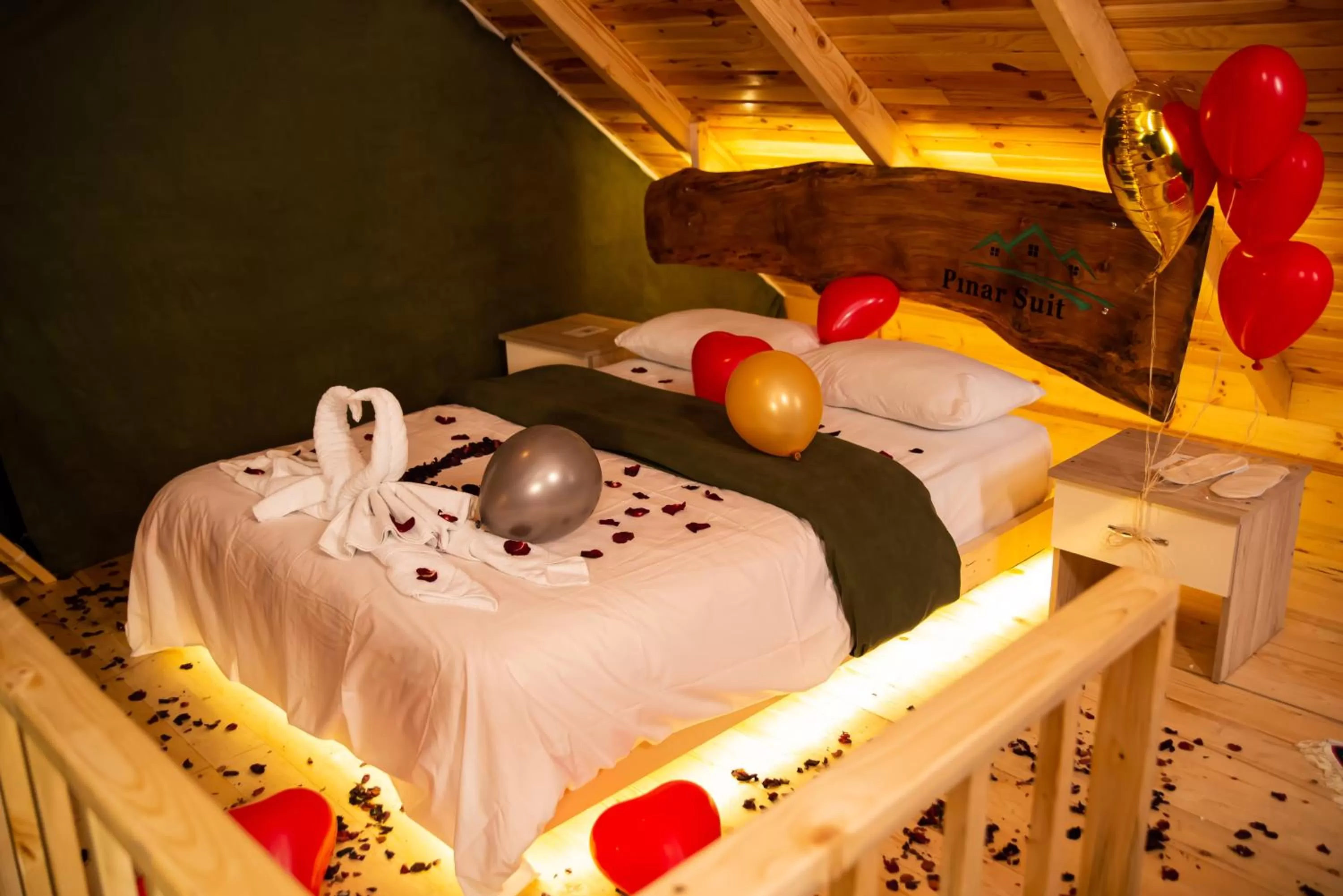 Bedroom in Pınar Suit Bungalow