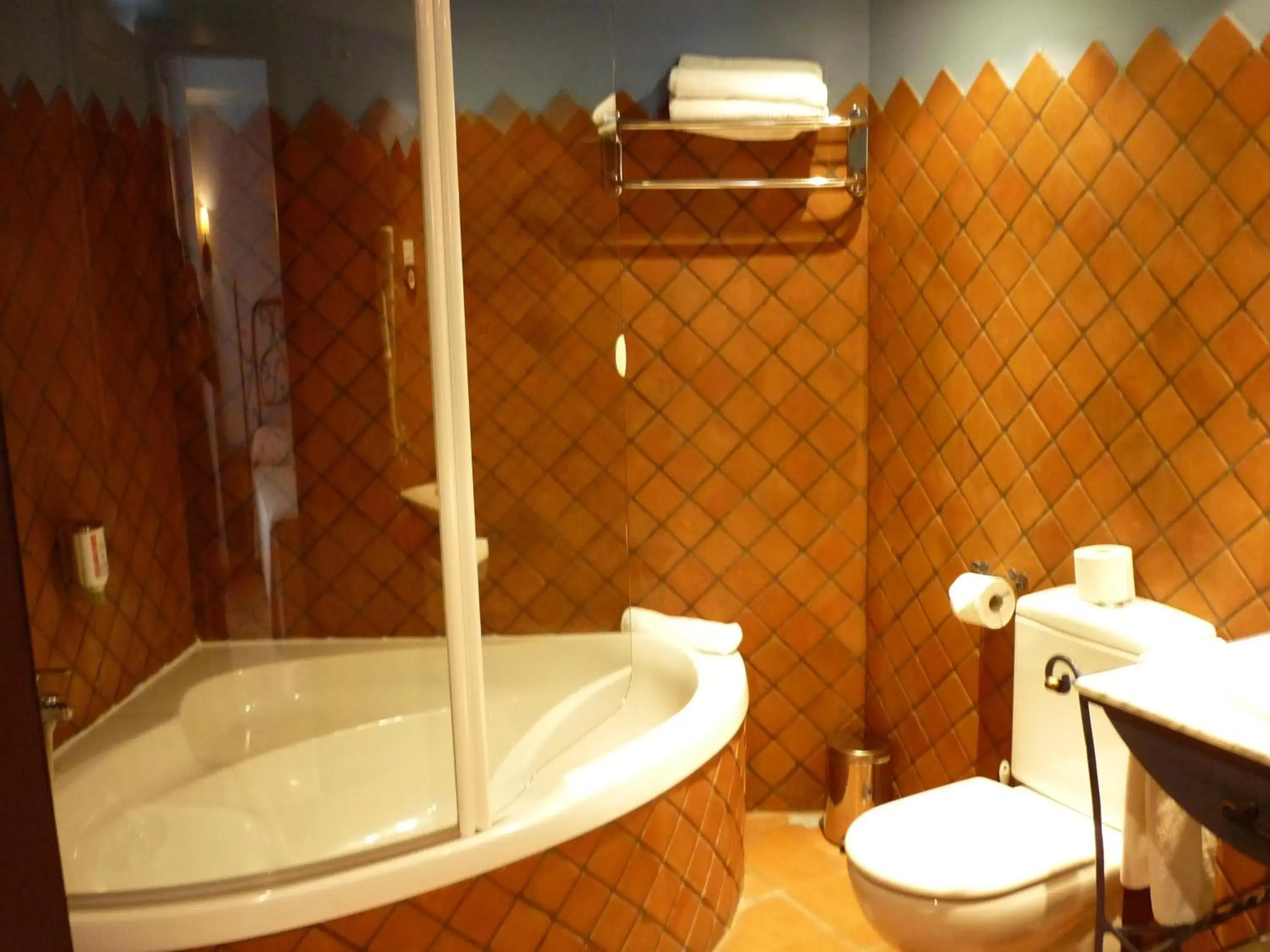 Bathroom in Hospederia Princesa Elima