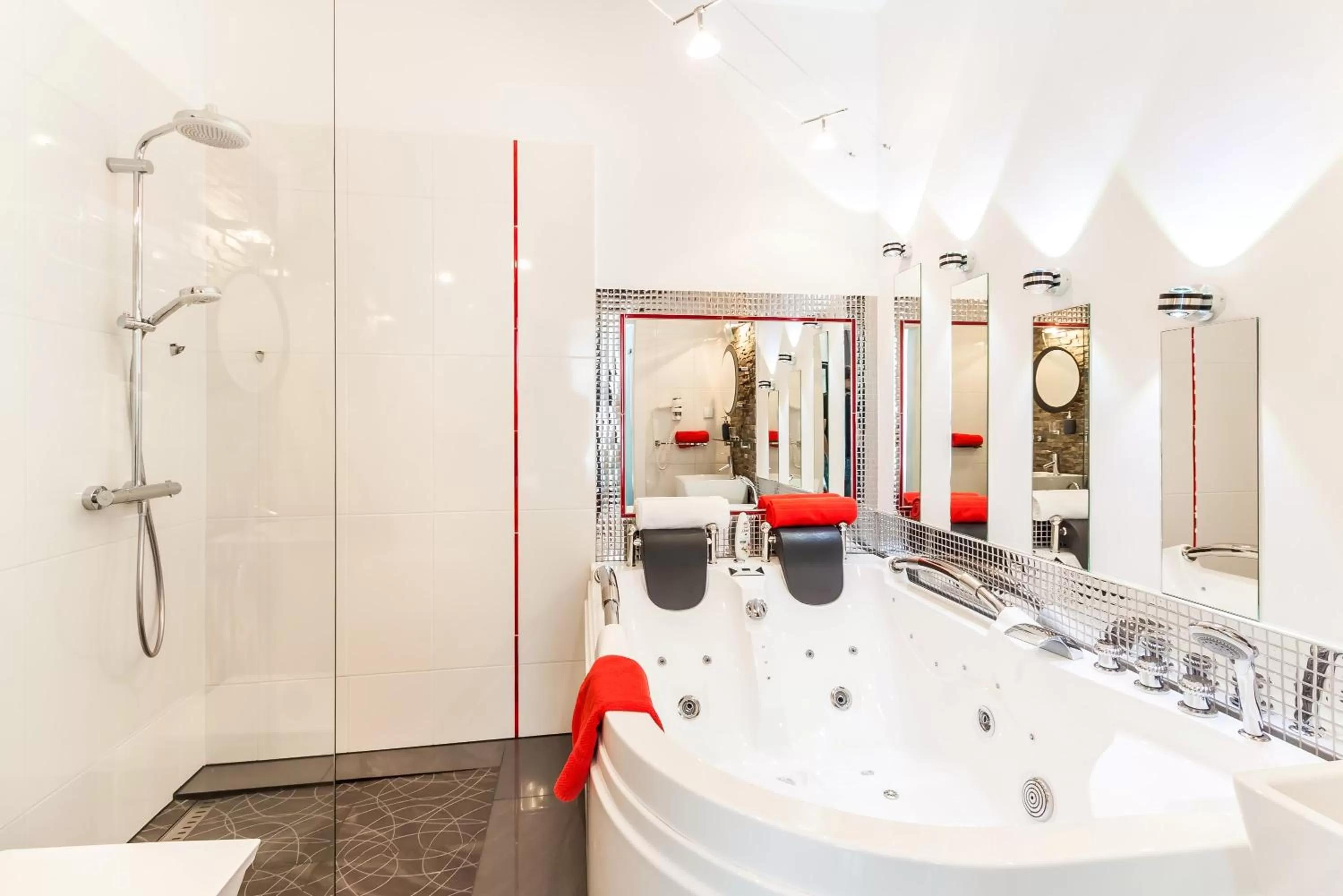 Bathroom in Komorowski Luxury Guest Rooms