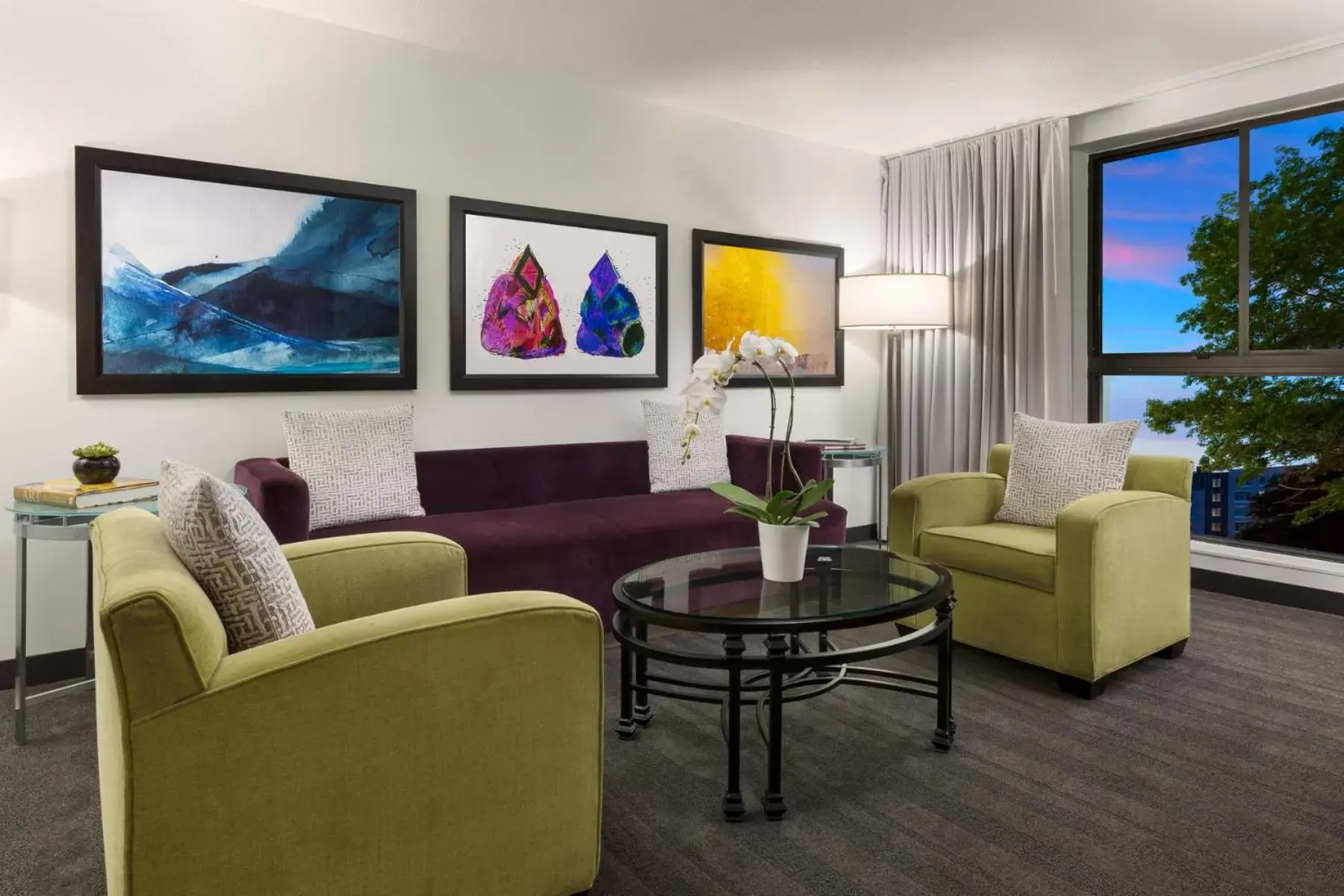 Living room in Studio Allston Hotel Boston Living room in Studio Allston Hotel Boston