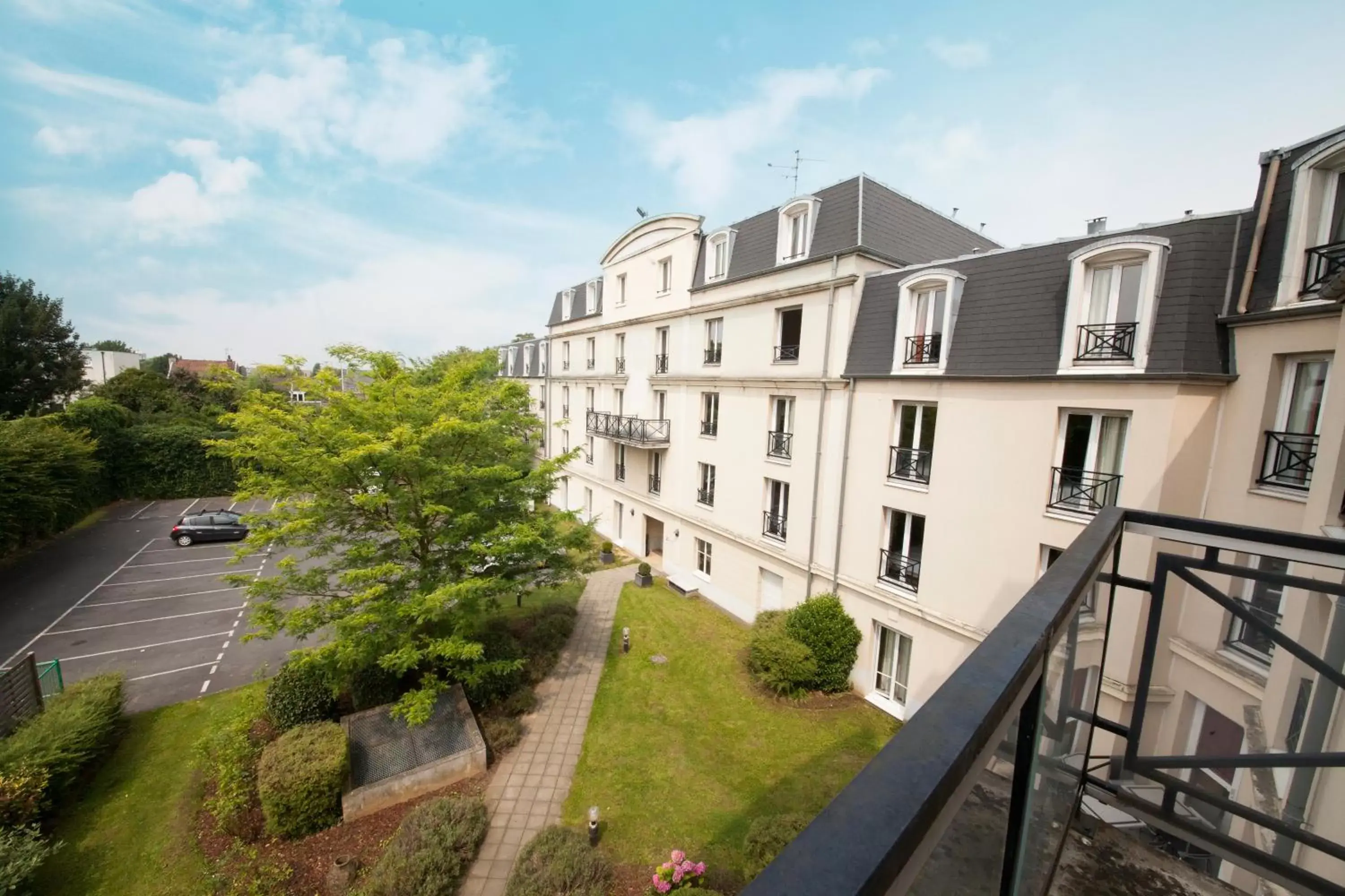 Inner courtyard view, Property Building in ibis Valenciennes