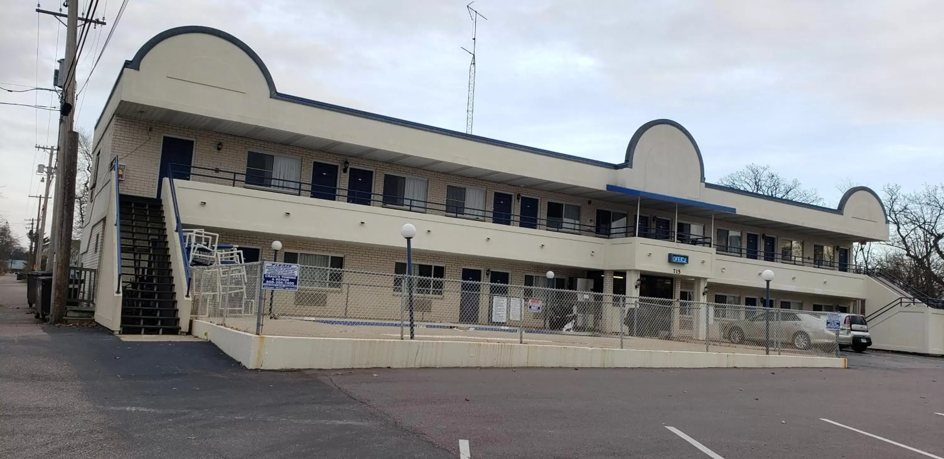 Property Building in Fields Park Motel