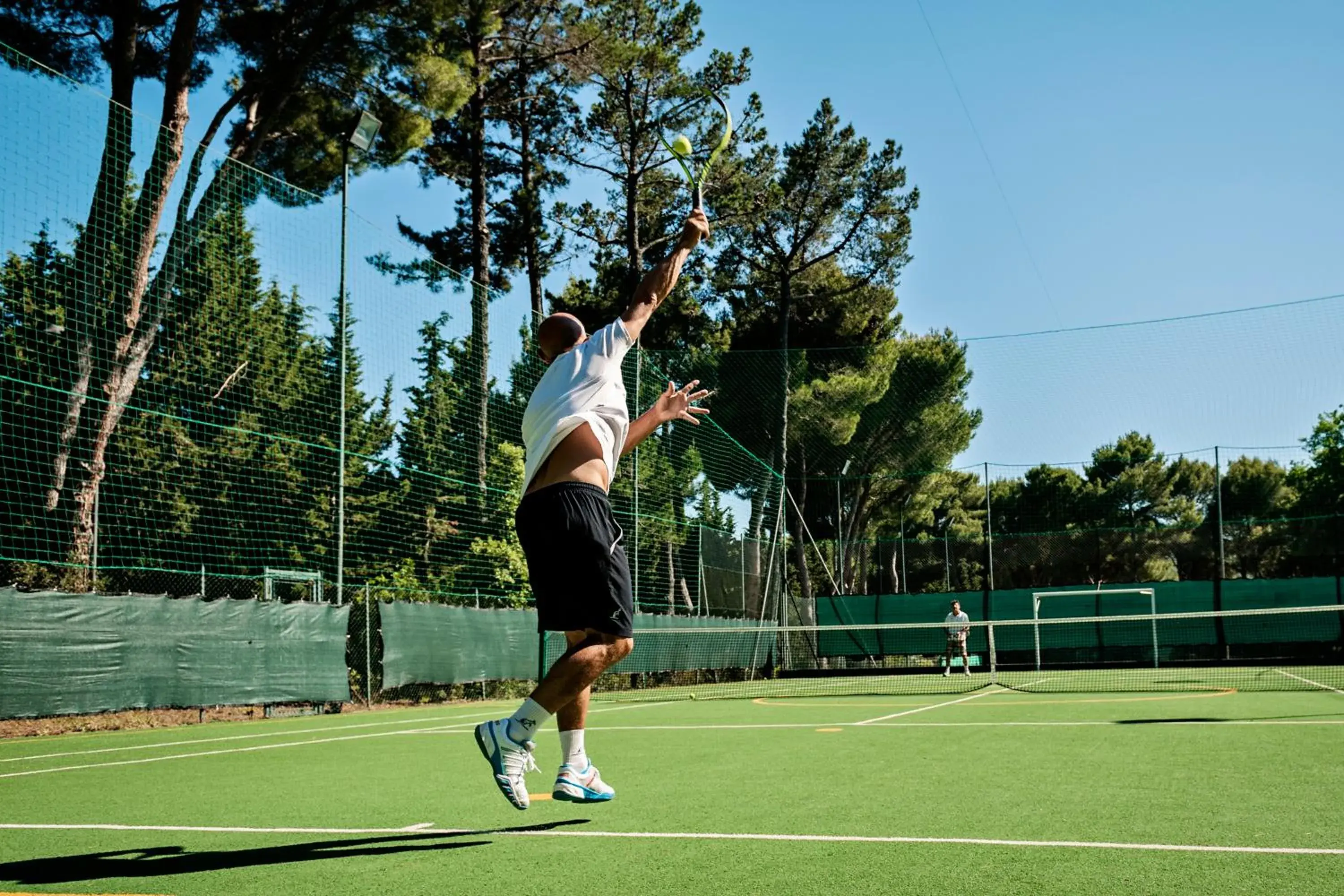 Tennis court, Other Activities in Golf Hotel Punta Ala