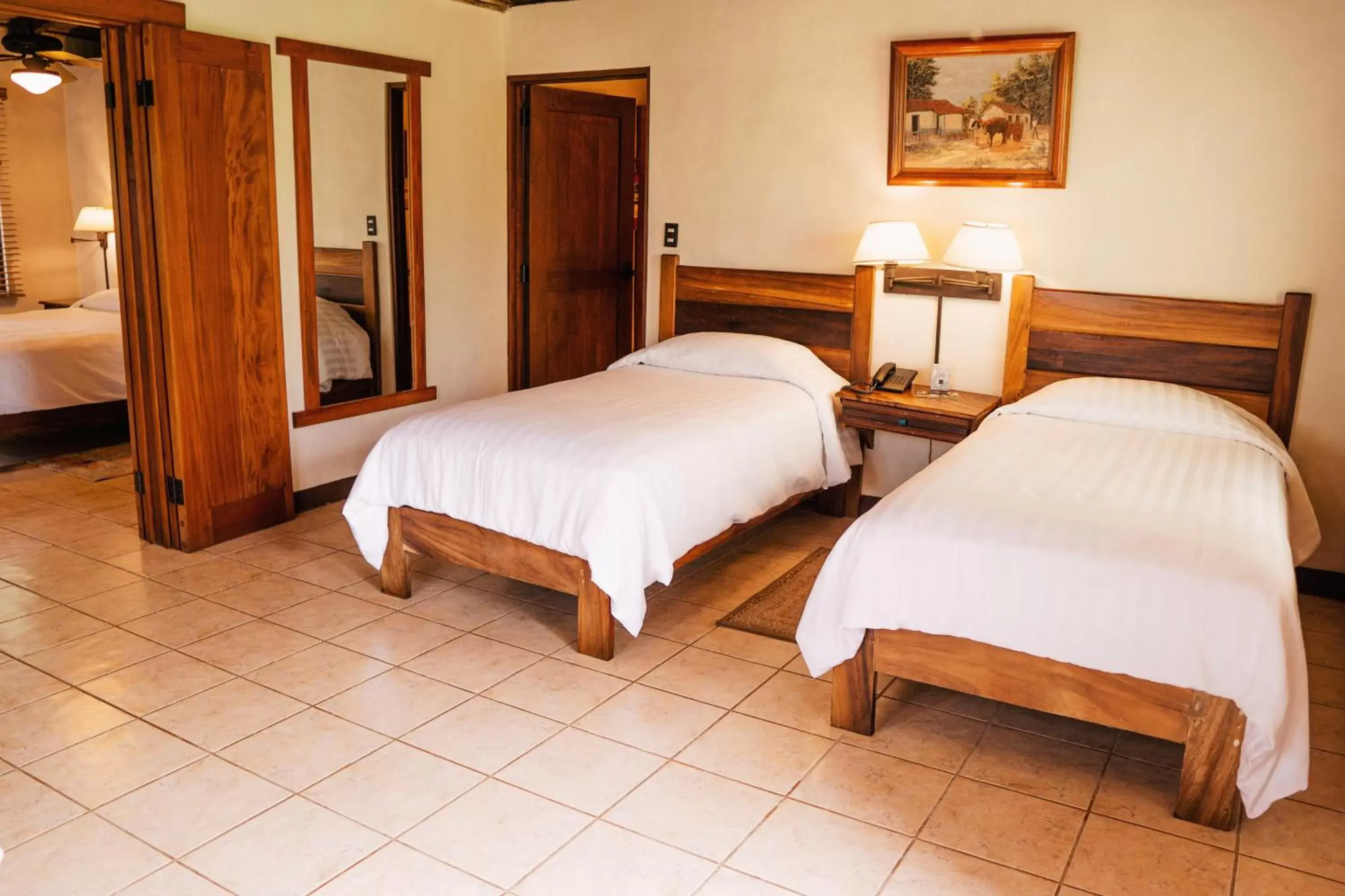 Bed in Villa Blanca Hotel & Nature Reserve