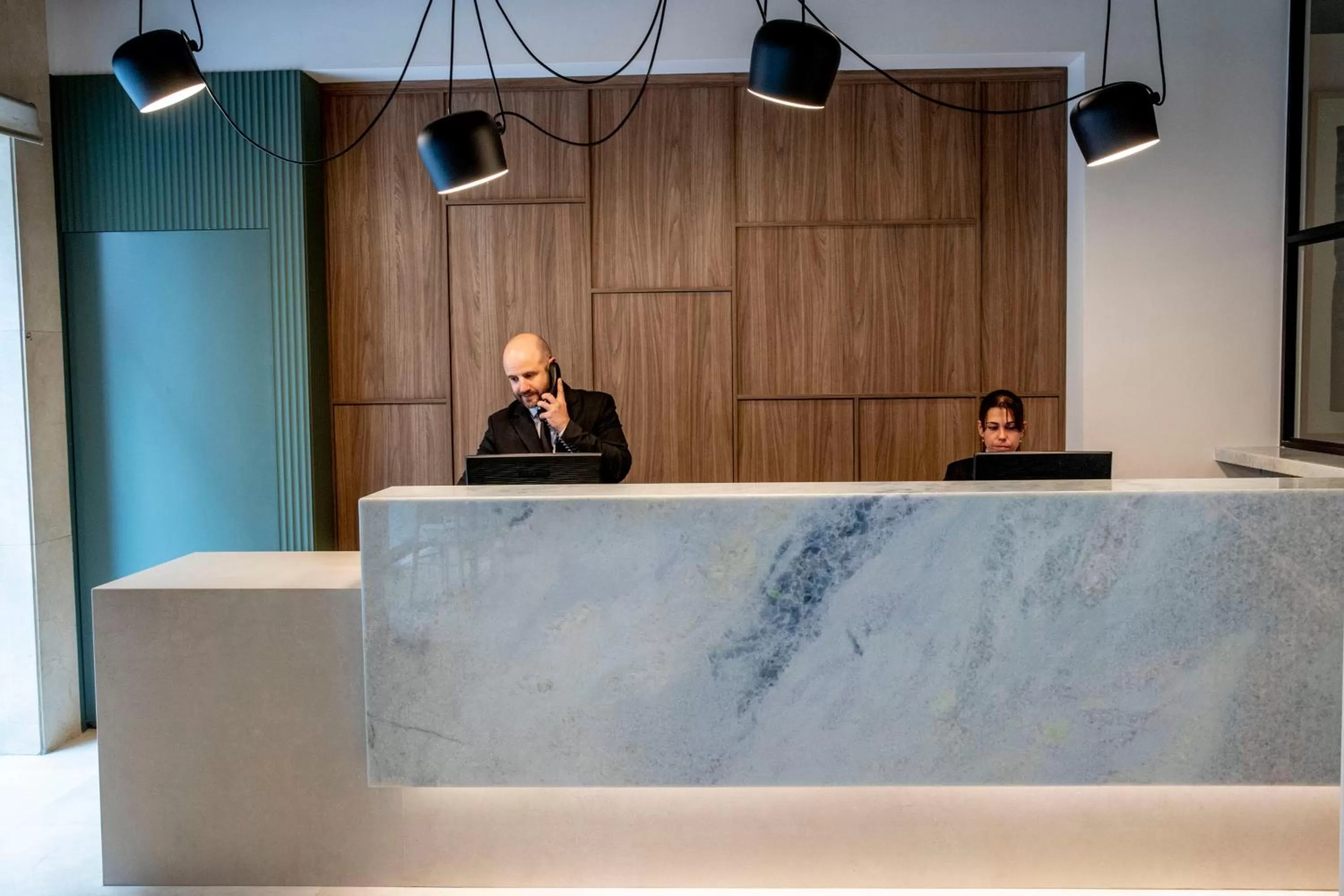 Lobby or reception in Grupotel Gravina