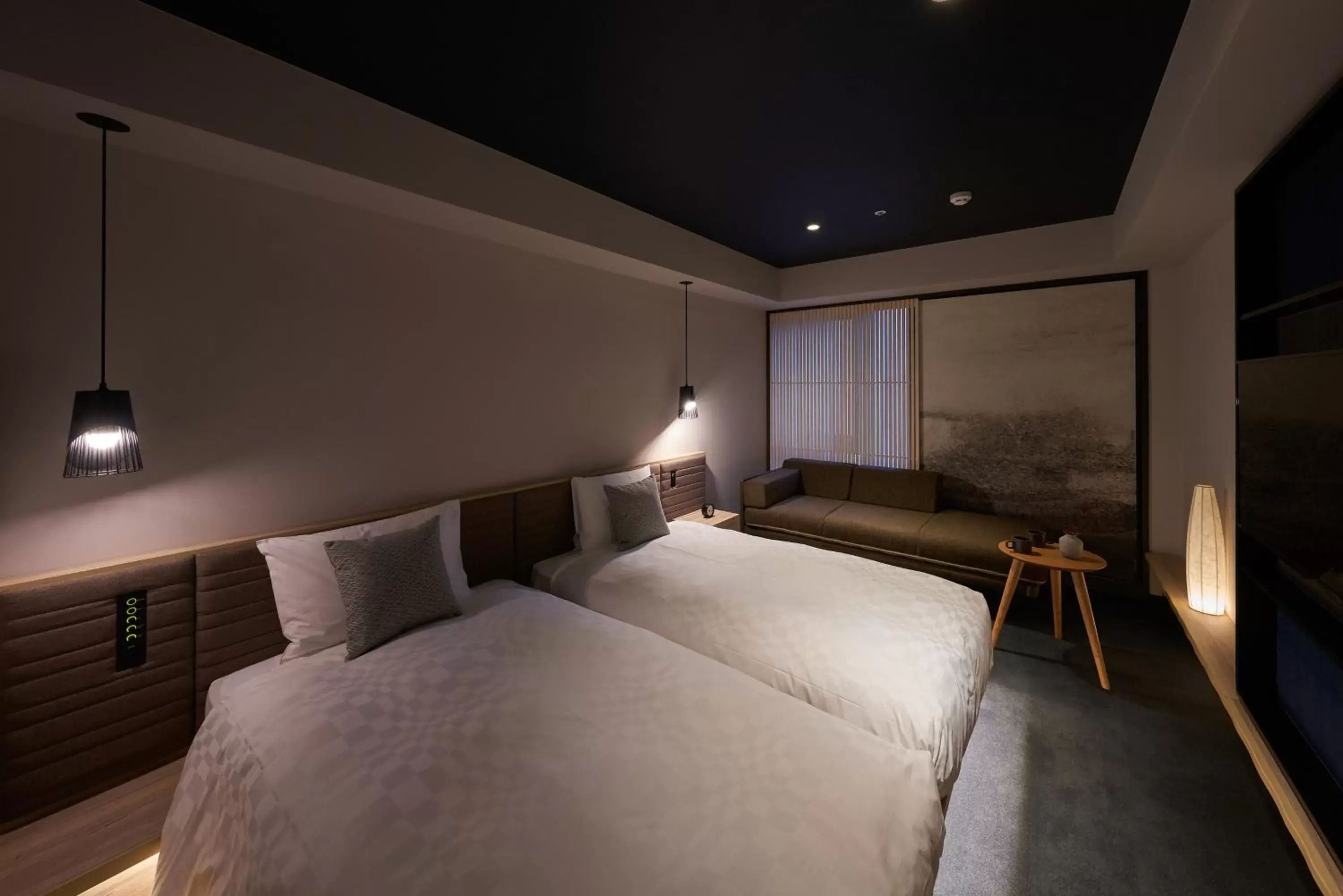 Photo of the whole room, Bed in Hotel Resol Trinity Osaka